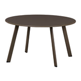 WOOOD Outdoor Bijzettafel 'Fer' 70cm, kleur Donkerbruin