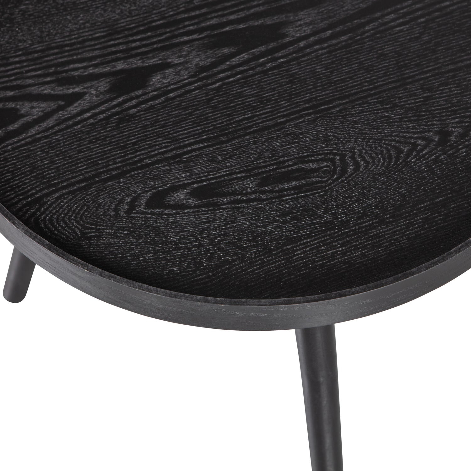 WOOOD Bijzettafel 'Mesa' 45cm, kleur Zwart