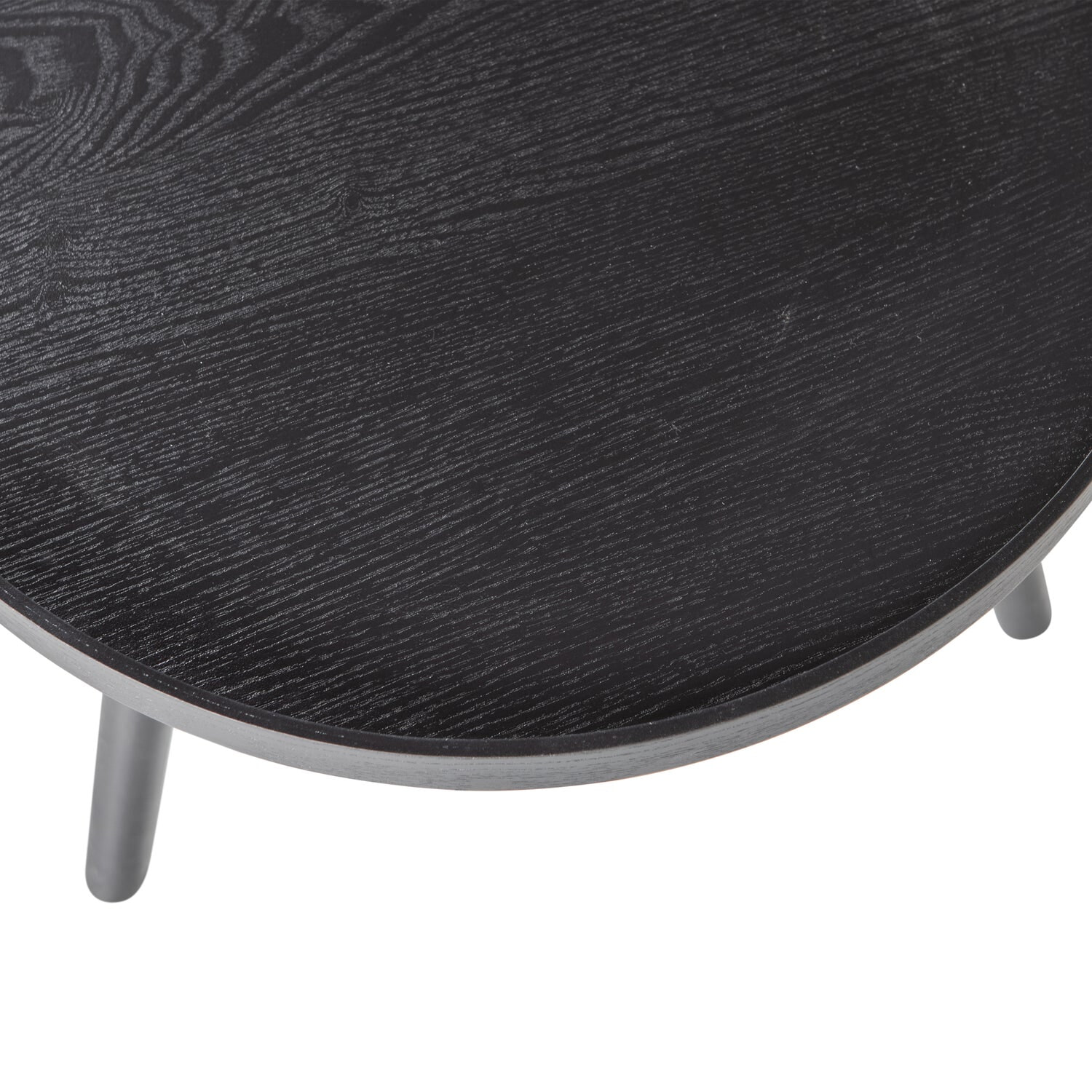 WOOOD Bijzettafel 'Mesa' 45cm, kleur Zwart