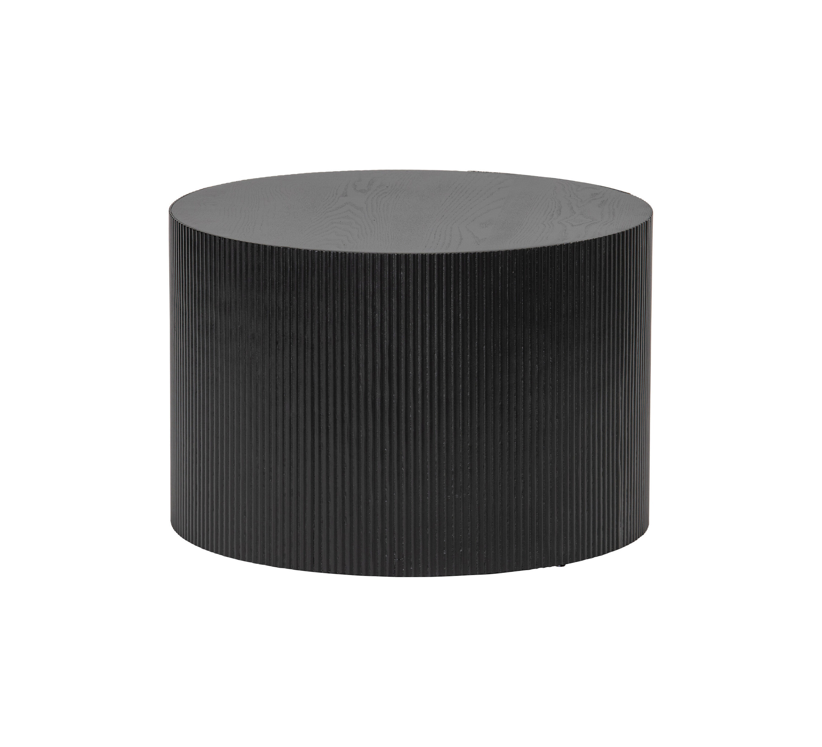 WOOOD Ronde Bijzettafel 'Sanne' ø60cm, kleur zwart