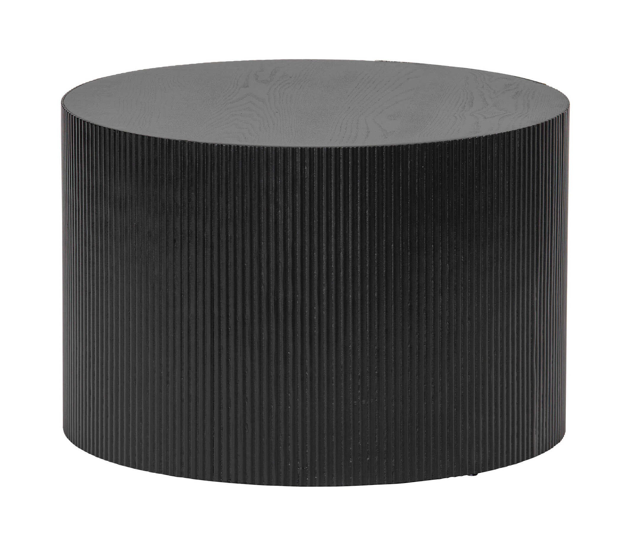 WOOOD Ronde Bijzettafel 'Sanne' ø60cm, kleur zwart