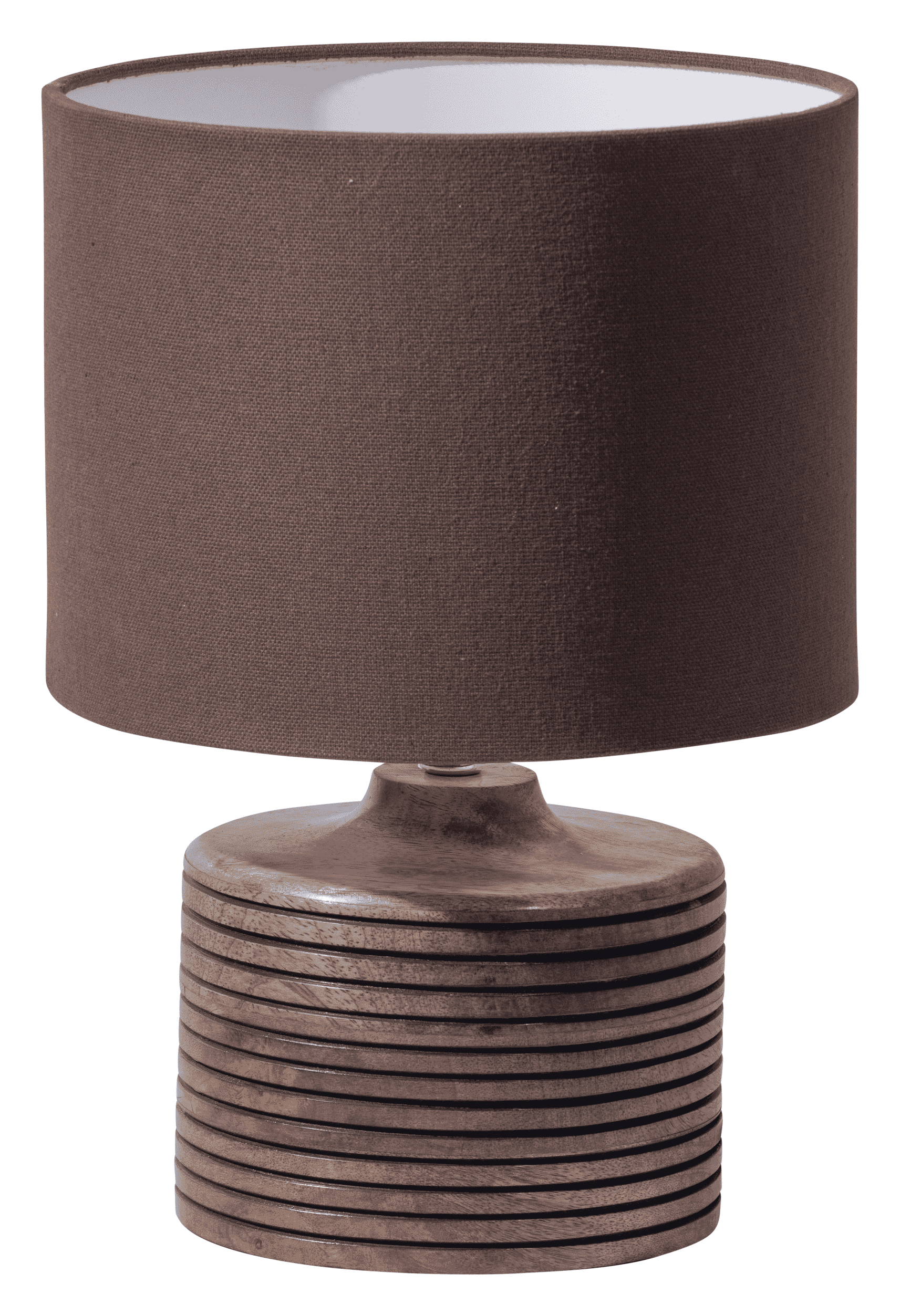 WOOOD Exclusive Tafellamp Menzo Mangohout - Bruin
