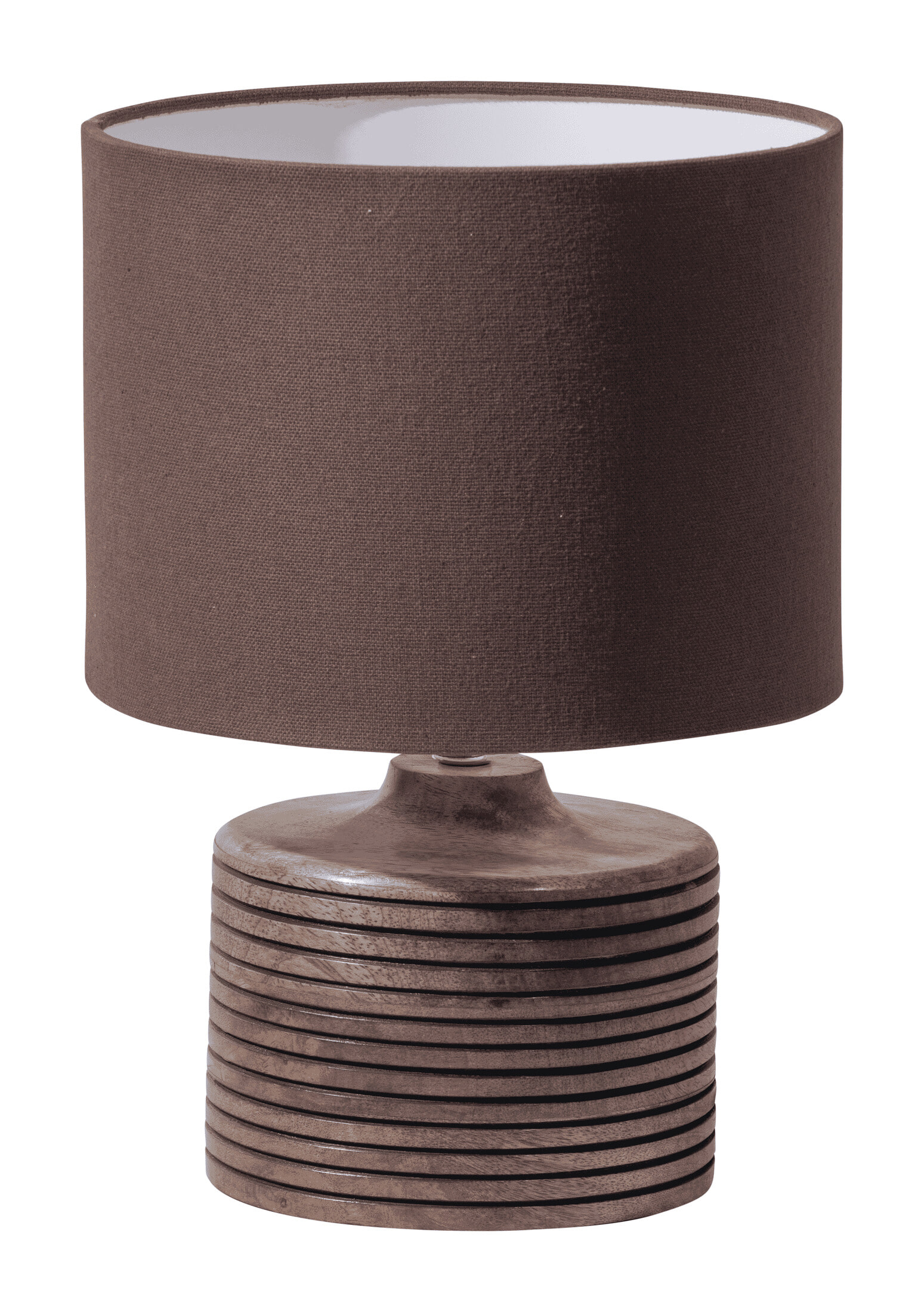 WOOOD Tafellamp Menzo Mangohout - Bruin - Exclusive