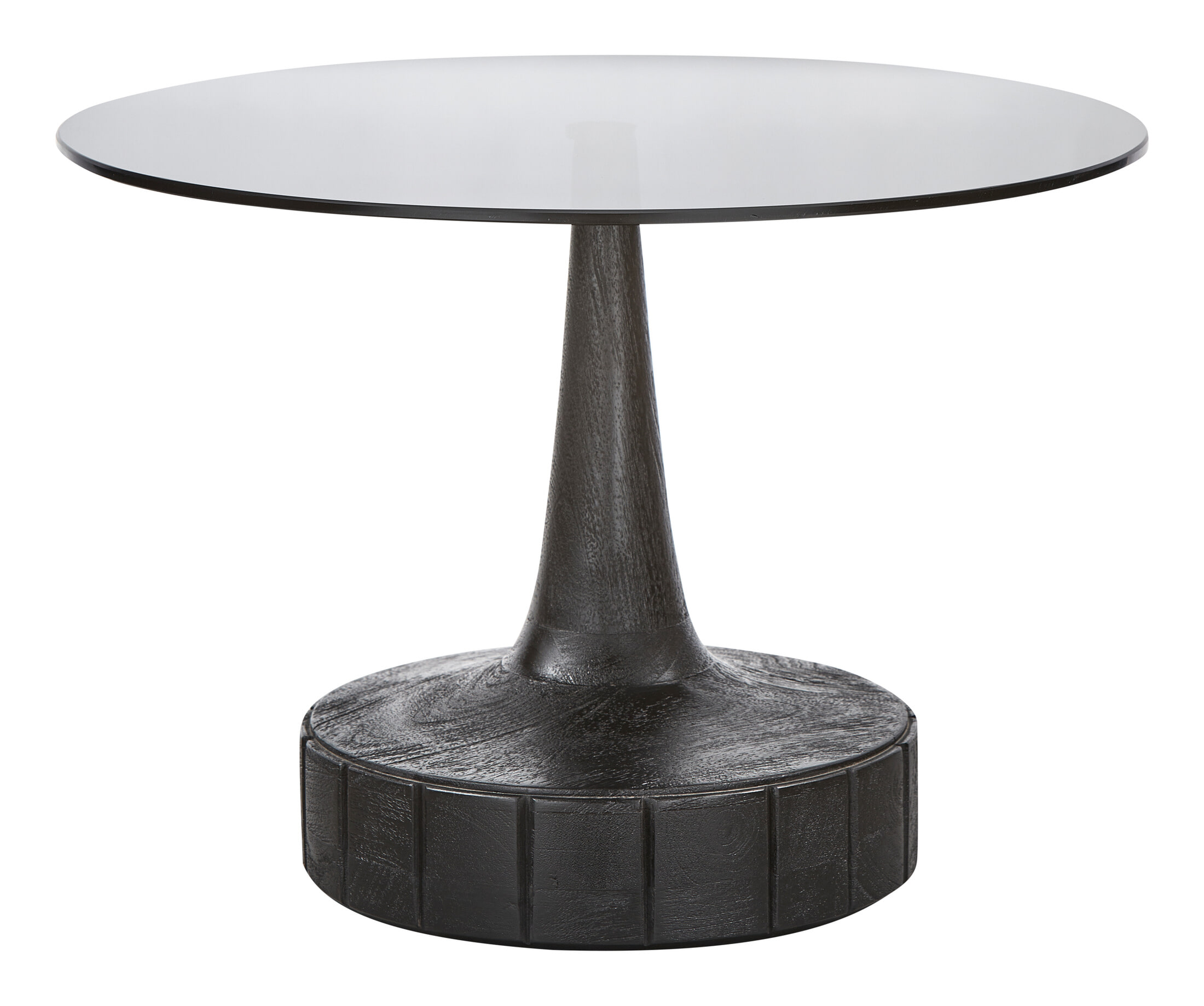 WOOOD Ronde Bijzettafel 'Soya' 60cm, kleur Zwart