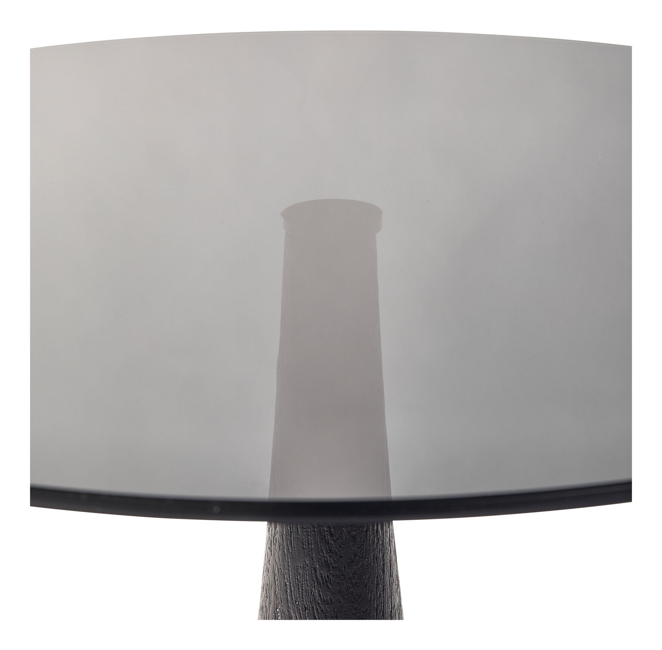 WOOOD Ronde Bijzettafel 'Soya' 60cm, kleur Zwart