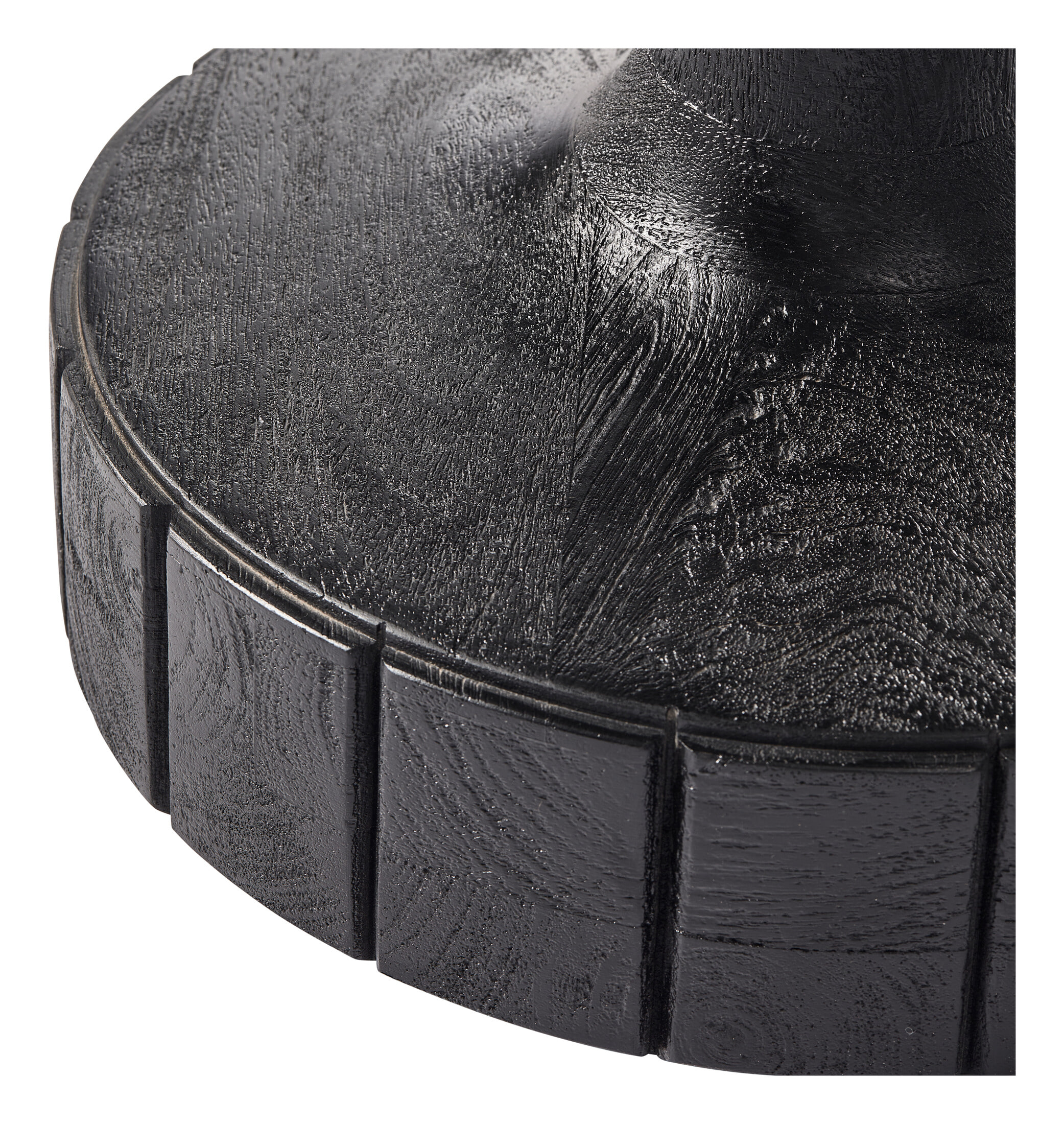 WOOOD Ronde Bijzettafel 'Soya' 60cm, kleur Zwart