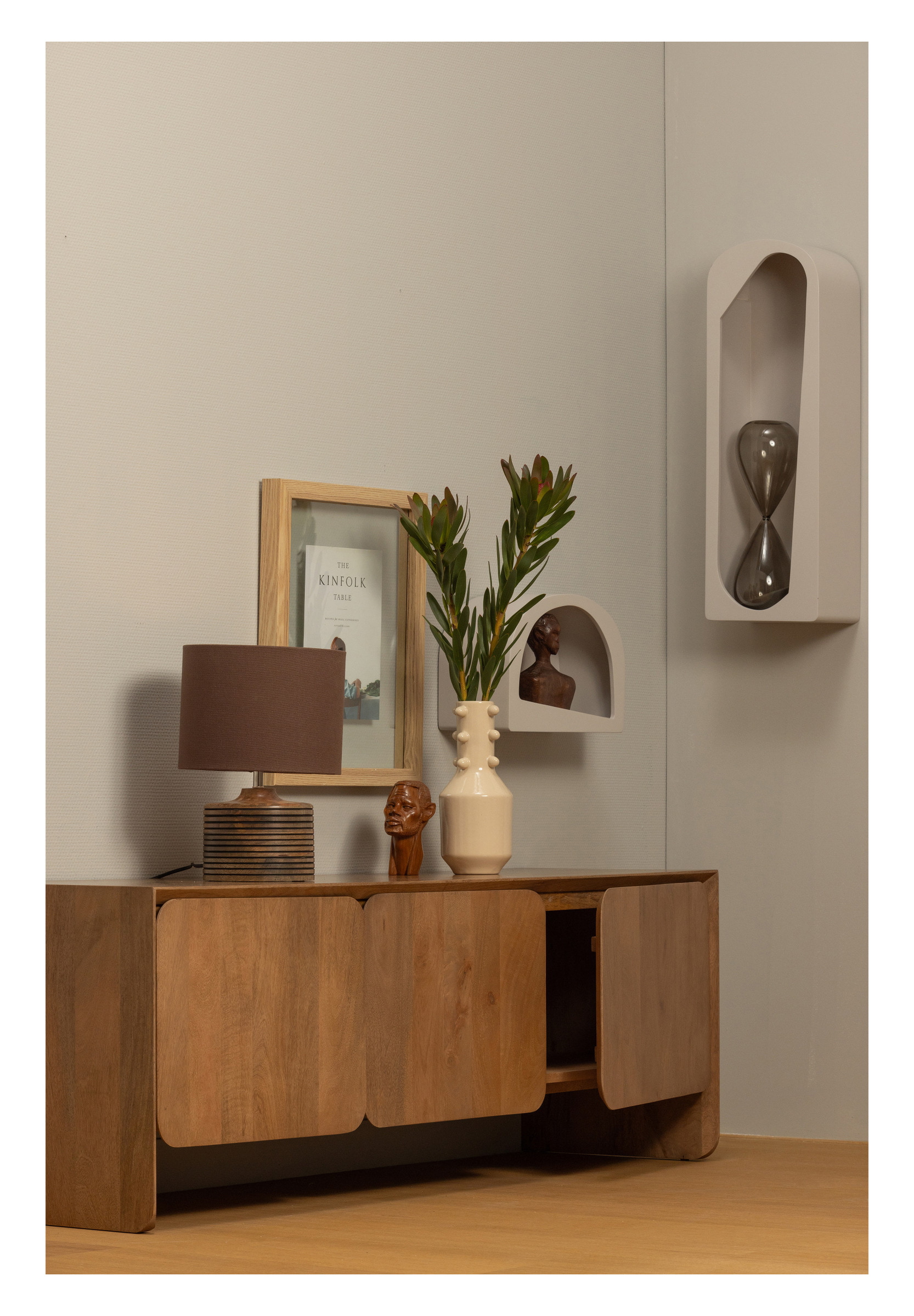 WOOOD TV-meubel 'Jerre' Mangohout, 150cm