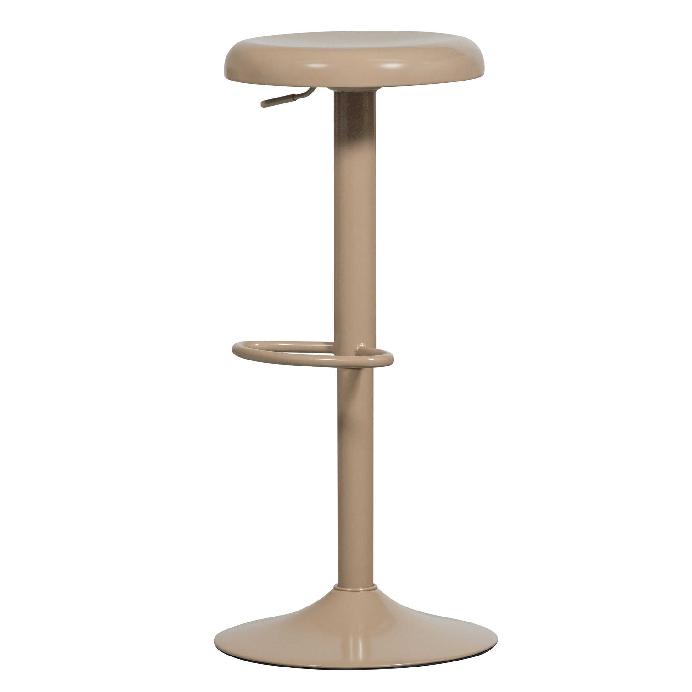 WOOOD Verstelbare Barkruk Isaac - Zand (zithoogte 61-81cm)