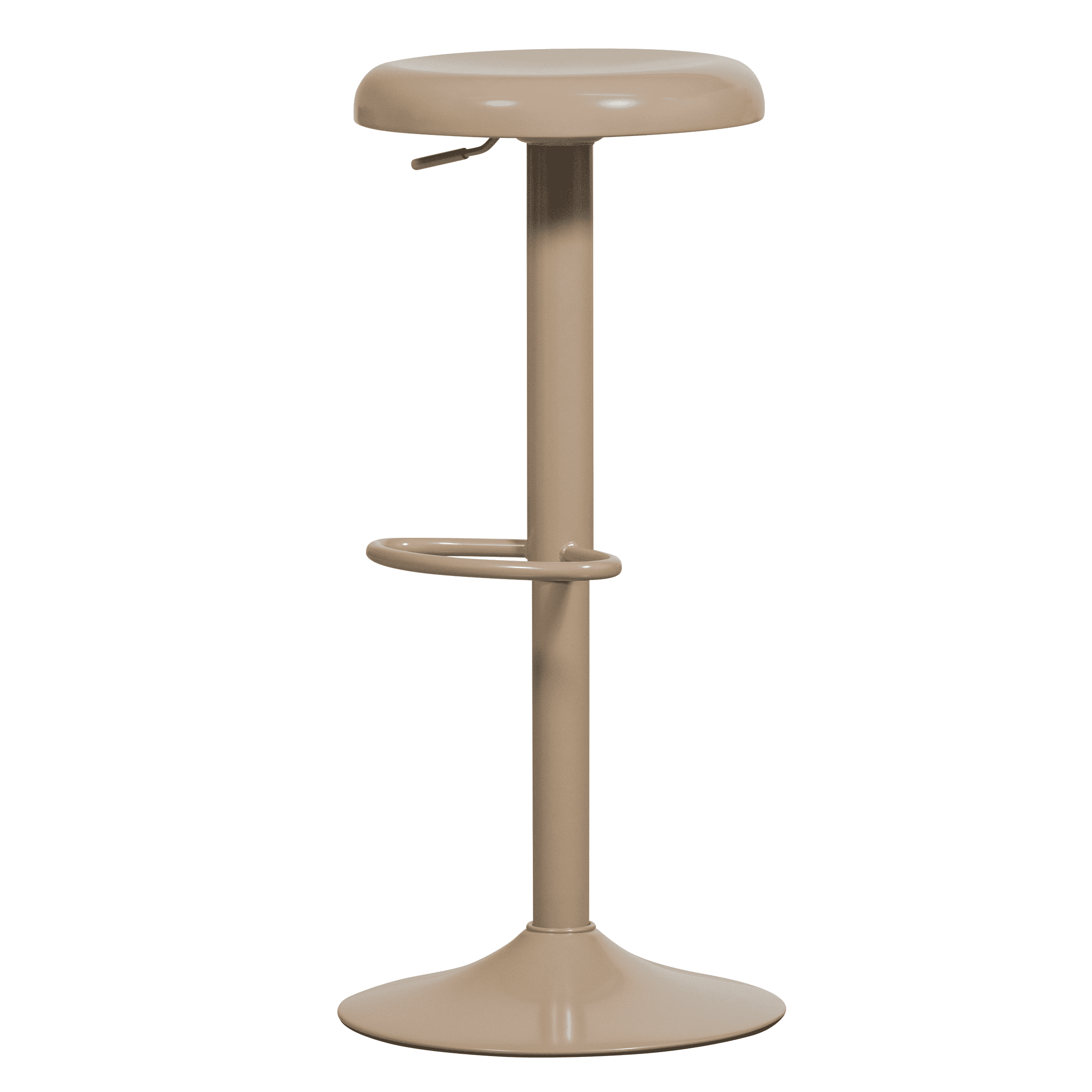 WOOOD Verstelbare Barkruk Isaac - Zand (zithoogte 61-81cm)