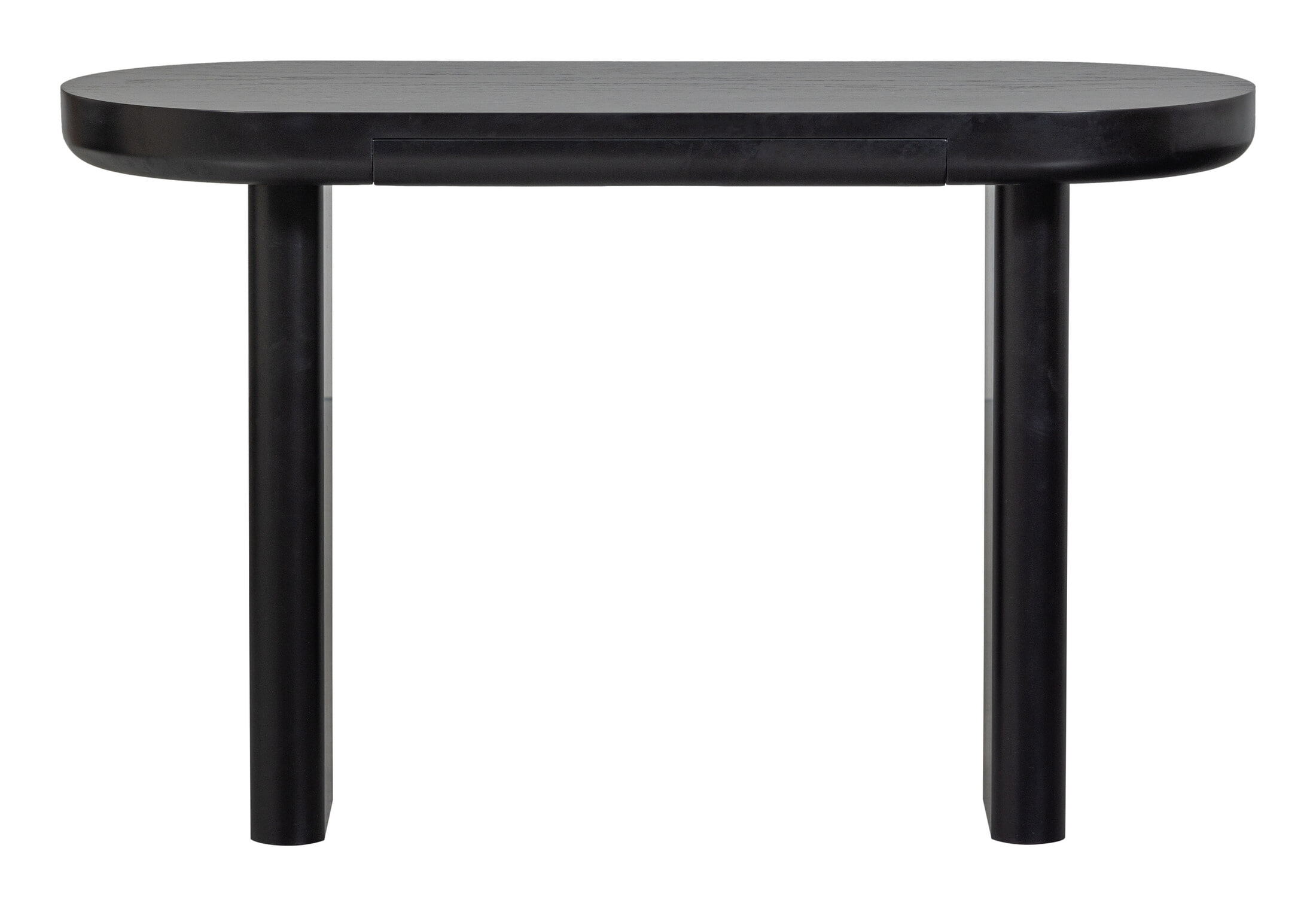 WOOOD Bureau/Sidetable 'Mael' Met 1 lade, 120 x 50cm kleur Zwart