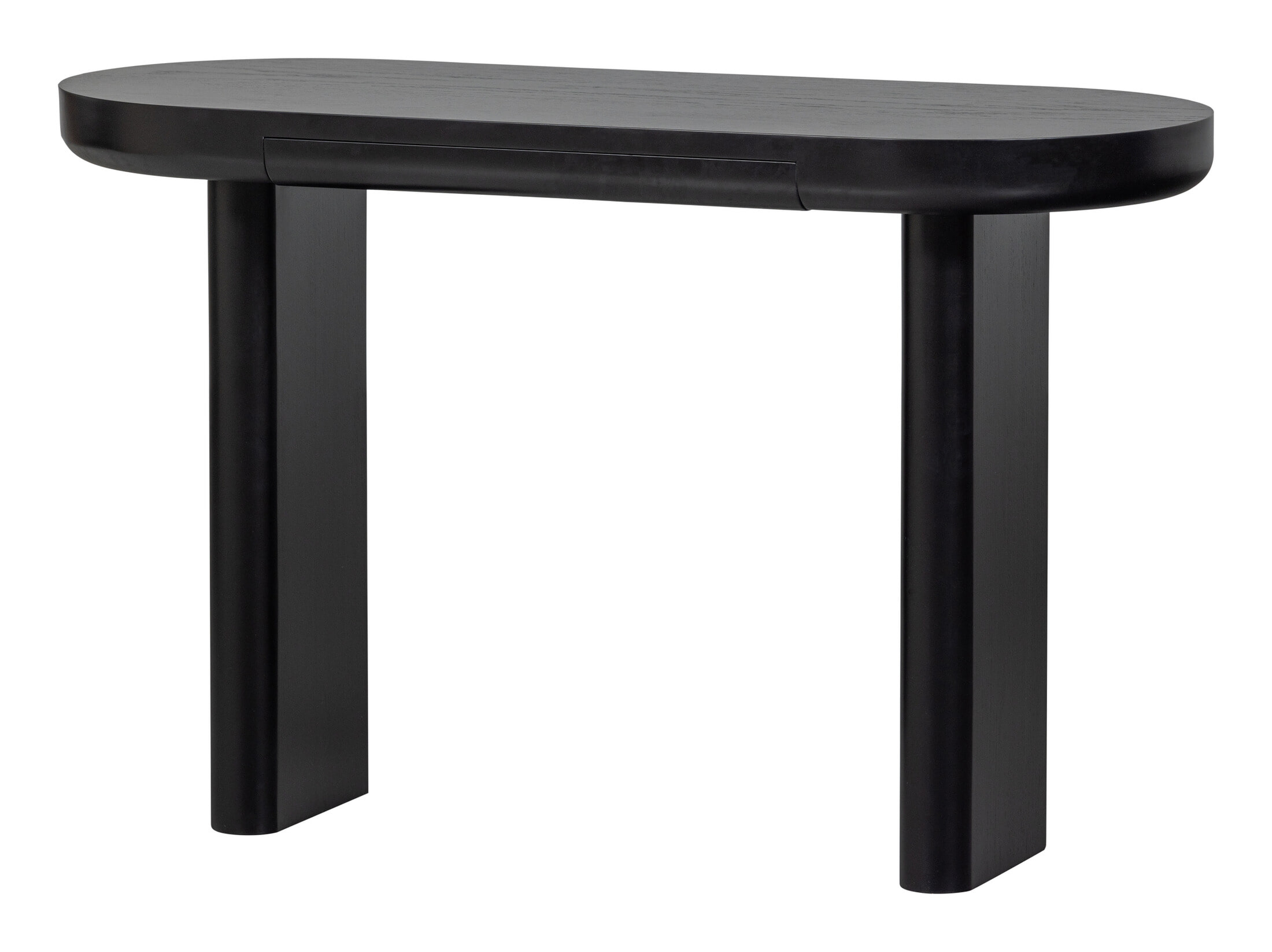 WOOOD Bureau/Sidetable 'Mael' Met 1 lade, 120 x 50cm kleur Zwart