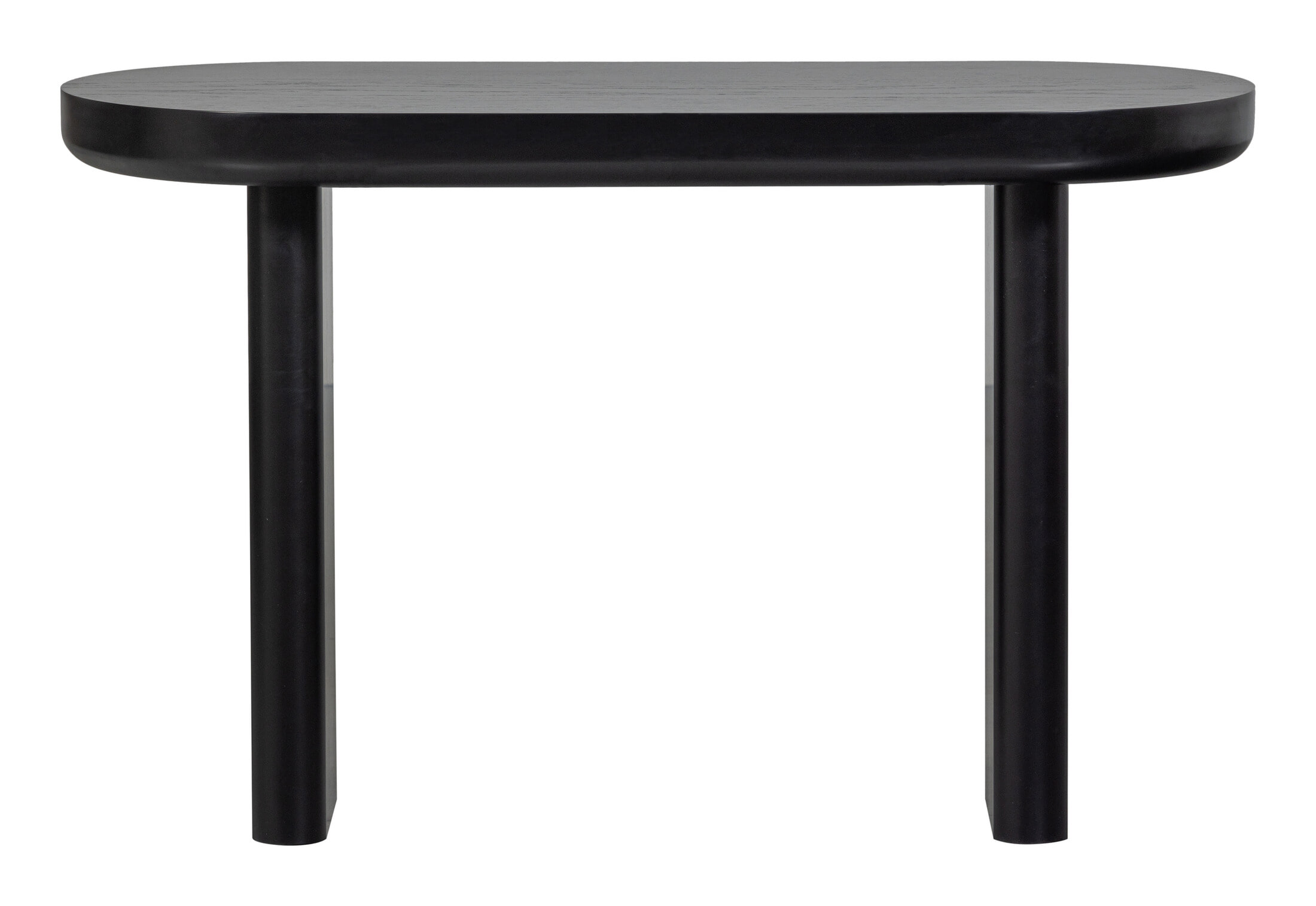 WOOOD Bureau/Sidetable 'Mael' Met 1 lade, 120 x 50cm kleur Zwart
