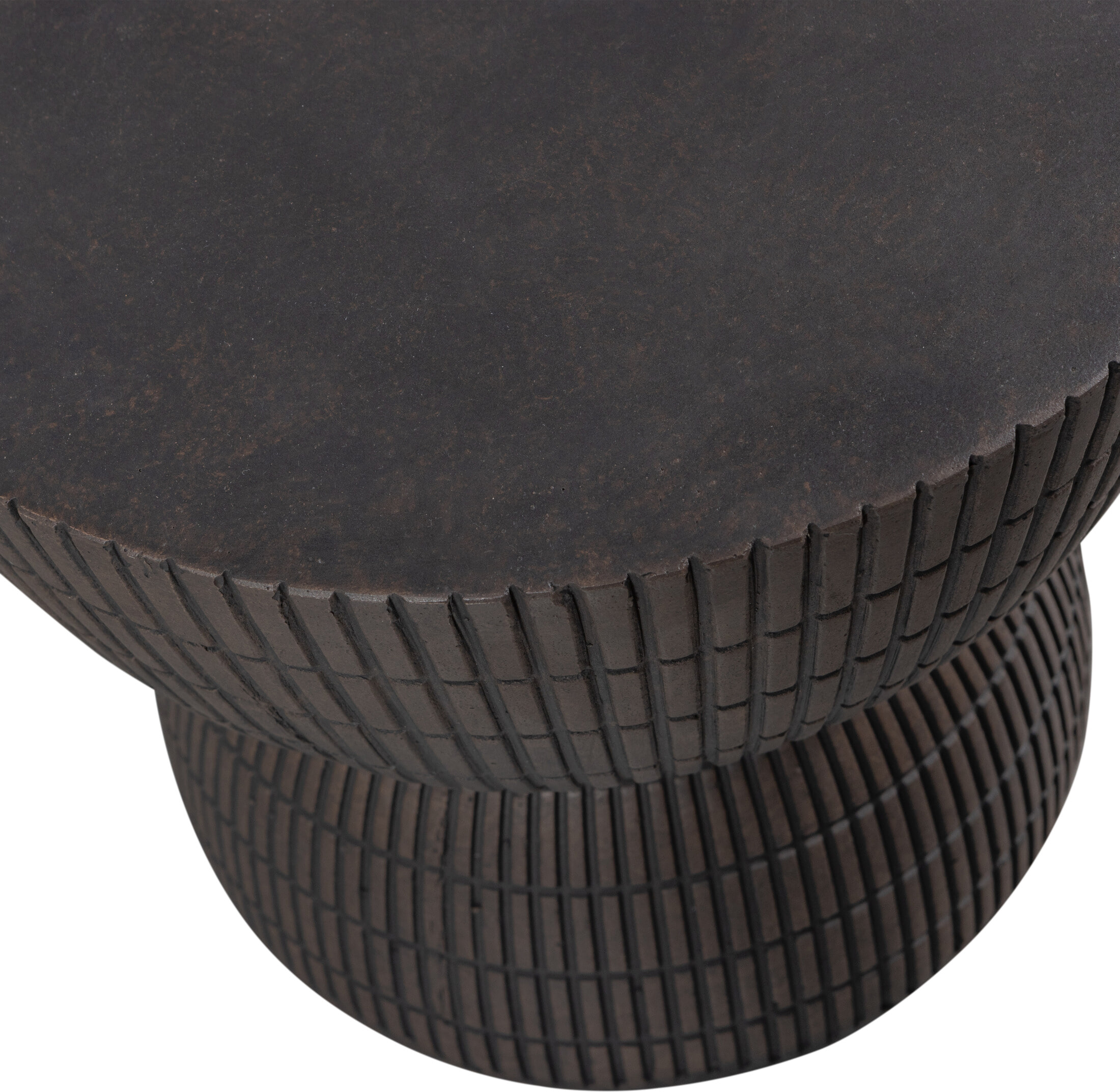 WOOOD Bijzettafel 'Samson' Fiberclay, 40cm
