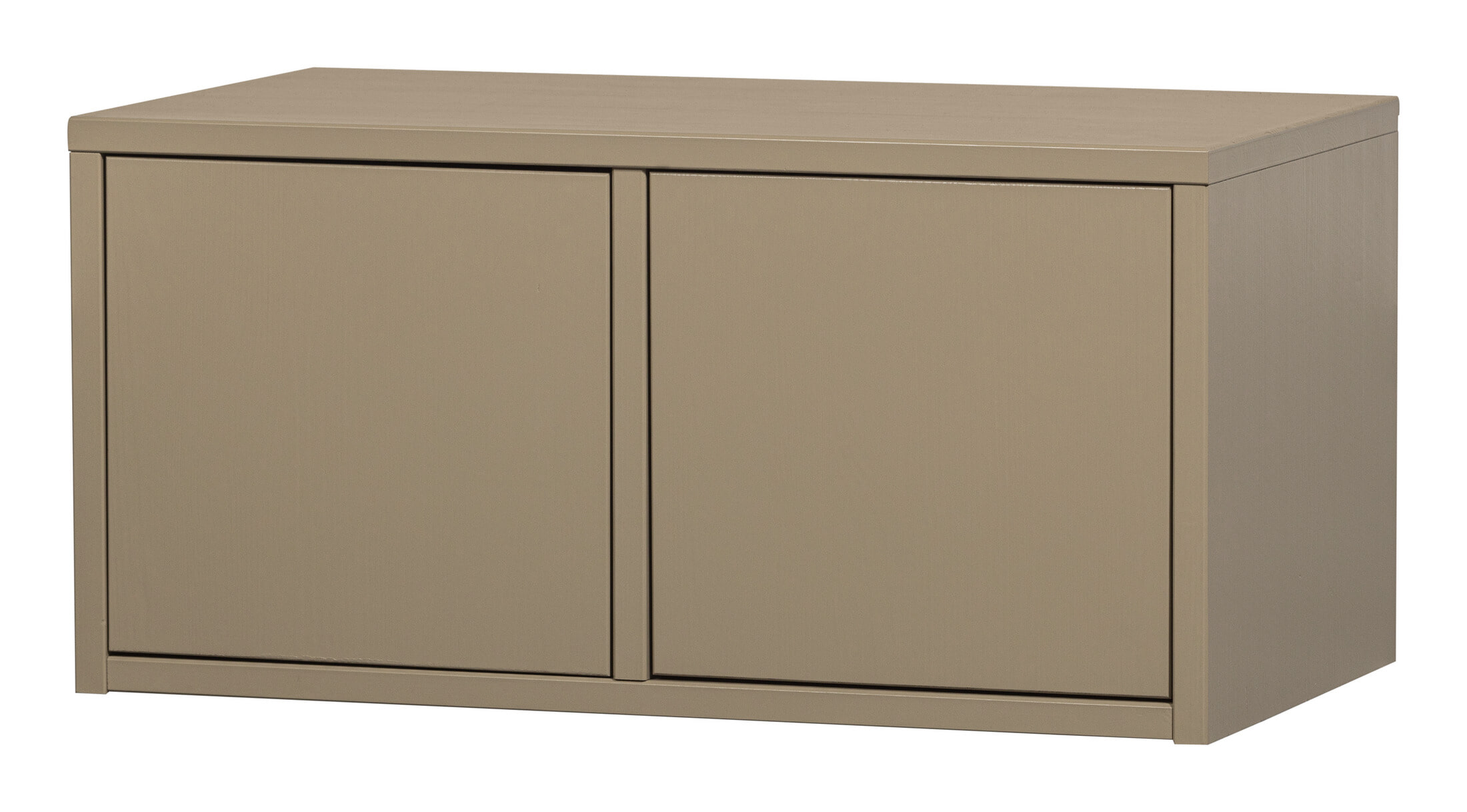 WOOOD Opbergbank 'Turner' 80cm, kleur Mud