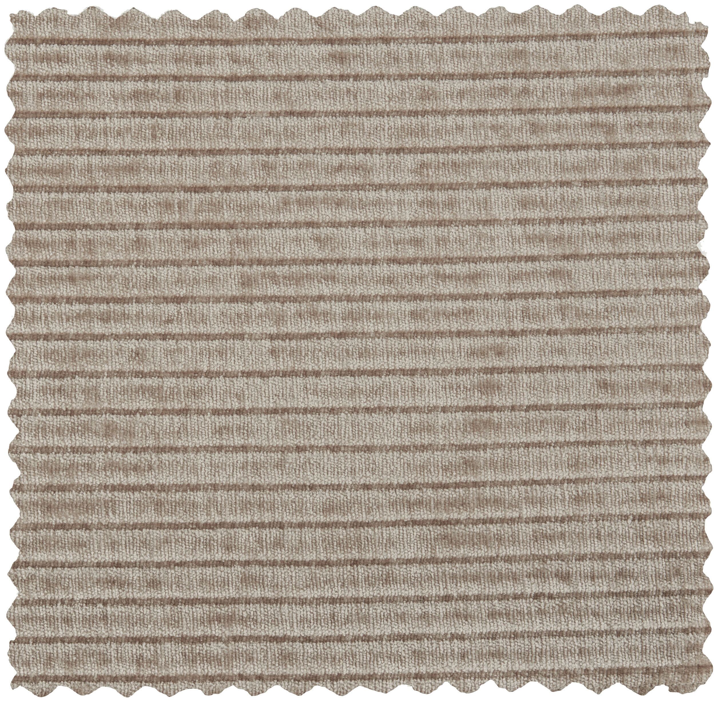 WOOOD Bankje 'Mojo' Geweven Rib, 164cm, kleur Donker Zand