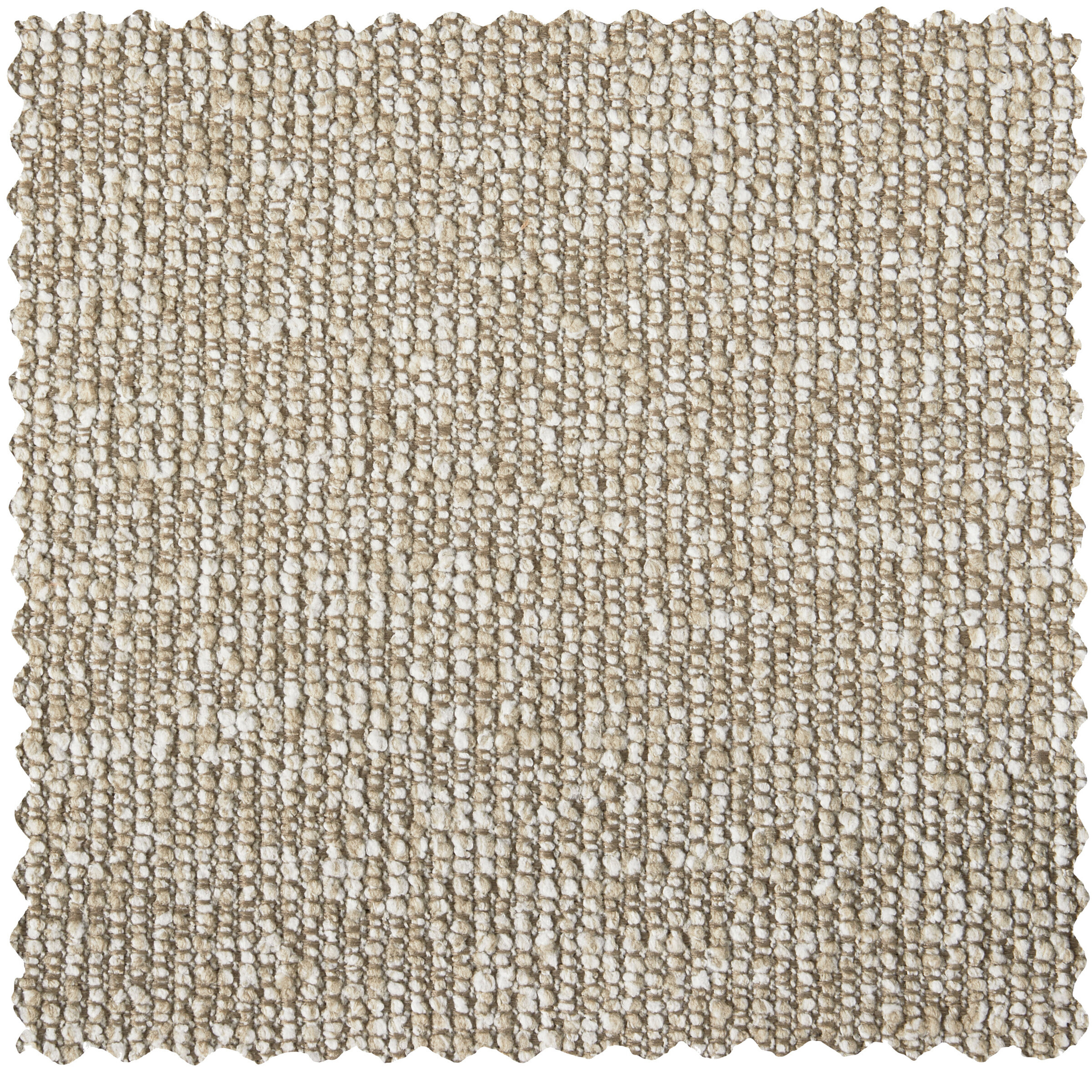 WOOOD 2-zits Bankje 'Mojo' Rechts, Bouclé, kleur Beige Melange