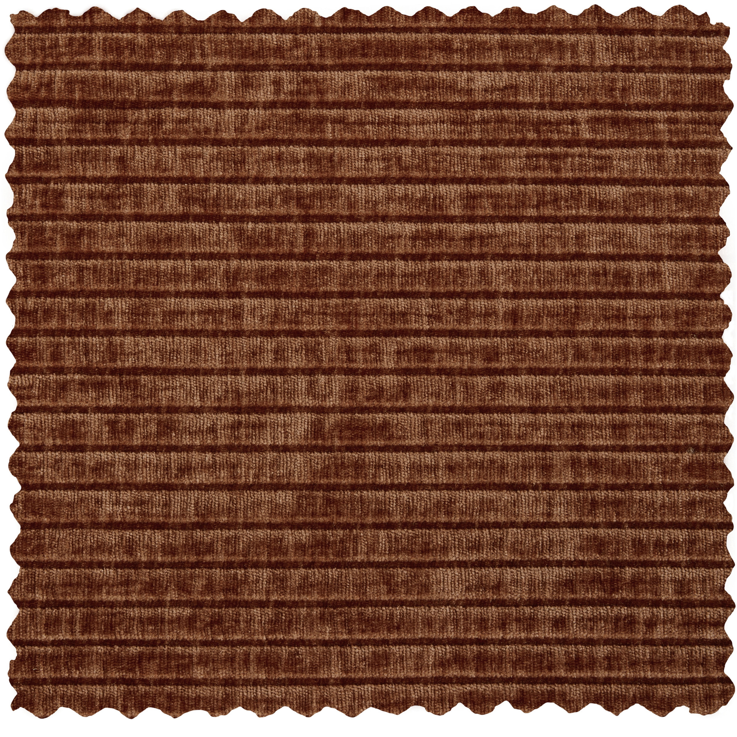 WOOOD Draaifauteuil 'Mojo' Geweven Rib, kleur Roestbruin