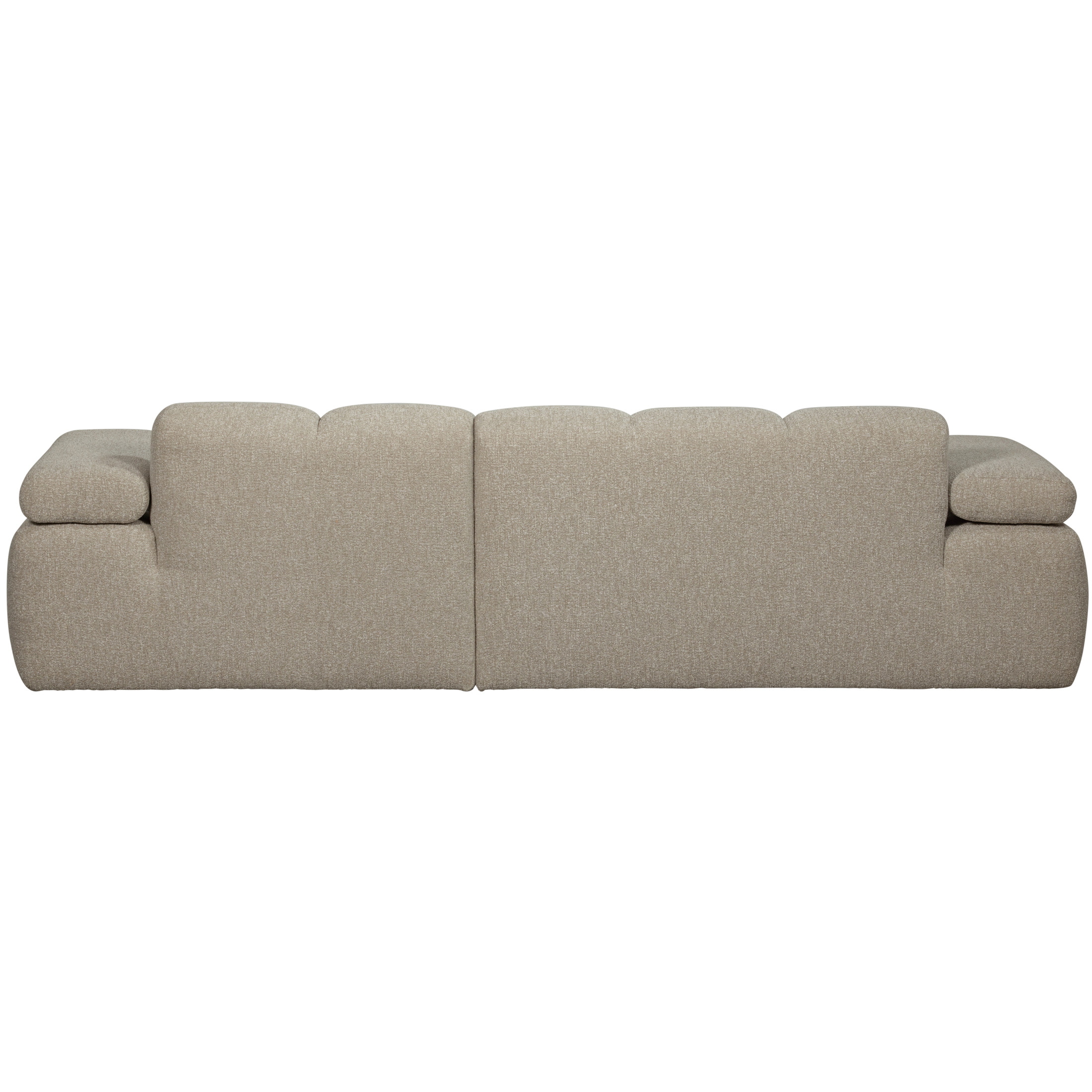 WOOOD Loungebank 'Mojo' Rechts, Bouclé, kleur Beige Melange