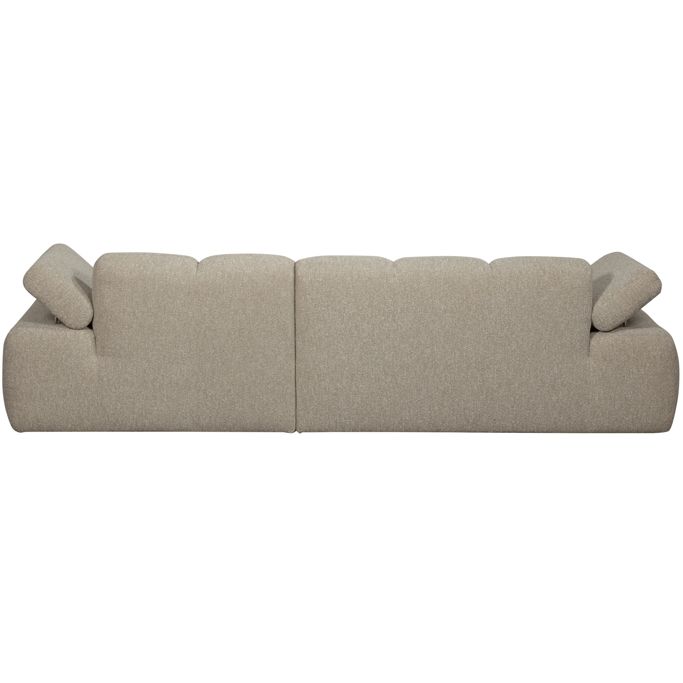 WOOOD Loungebank 'Mojo' Rechts, Bouclé, kleur Beige Melange