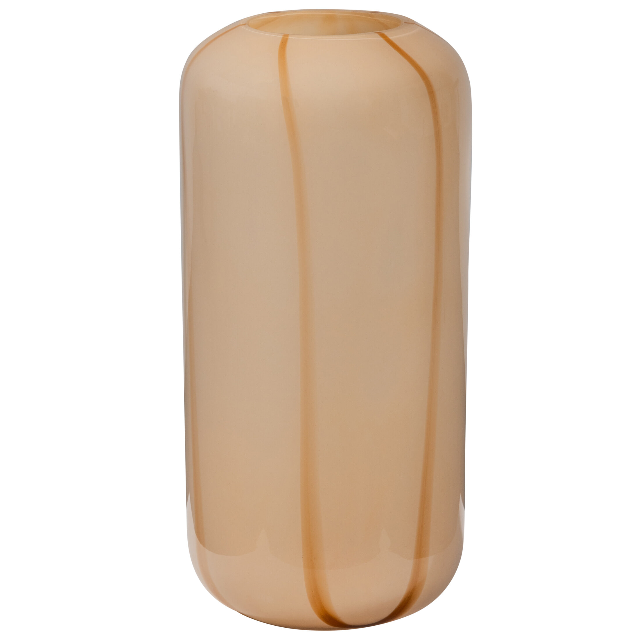 WOOOD Vaas Arles Glas, 40cm - Naturel