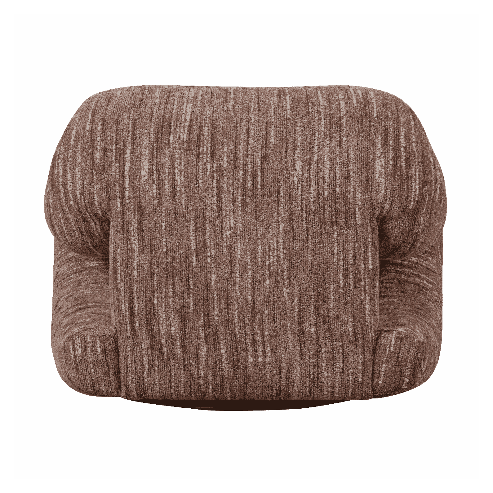 WOOOD Fauteuil 'Folke' Chenille, kleur Oudroze Melange