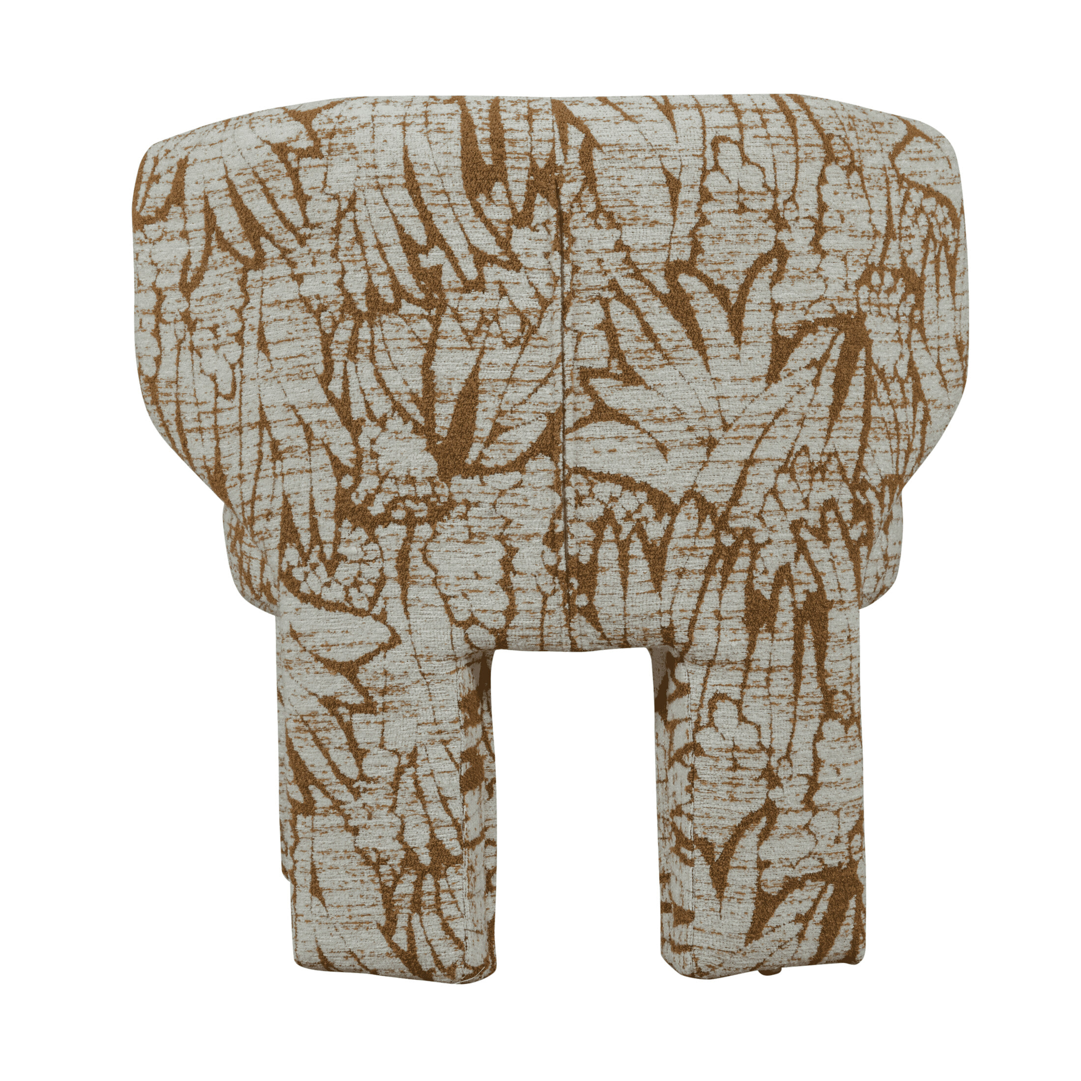 WOOOD Fauteuil 'Upke' Geweven stof, kleur Naturel/Bruin