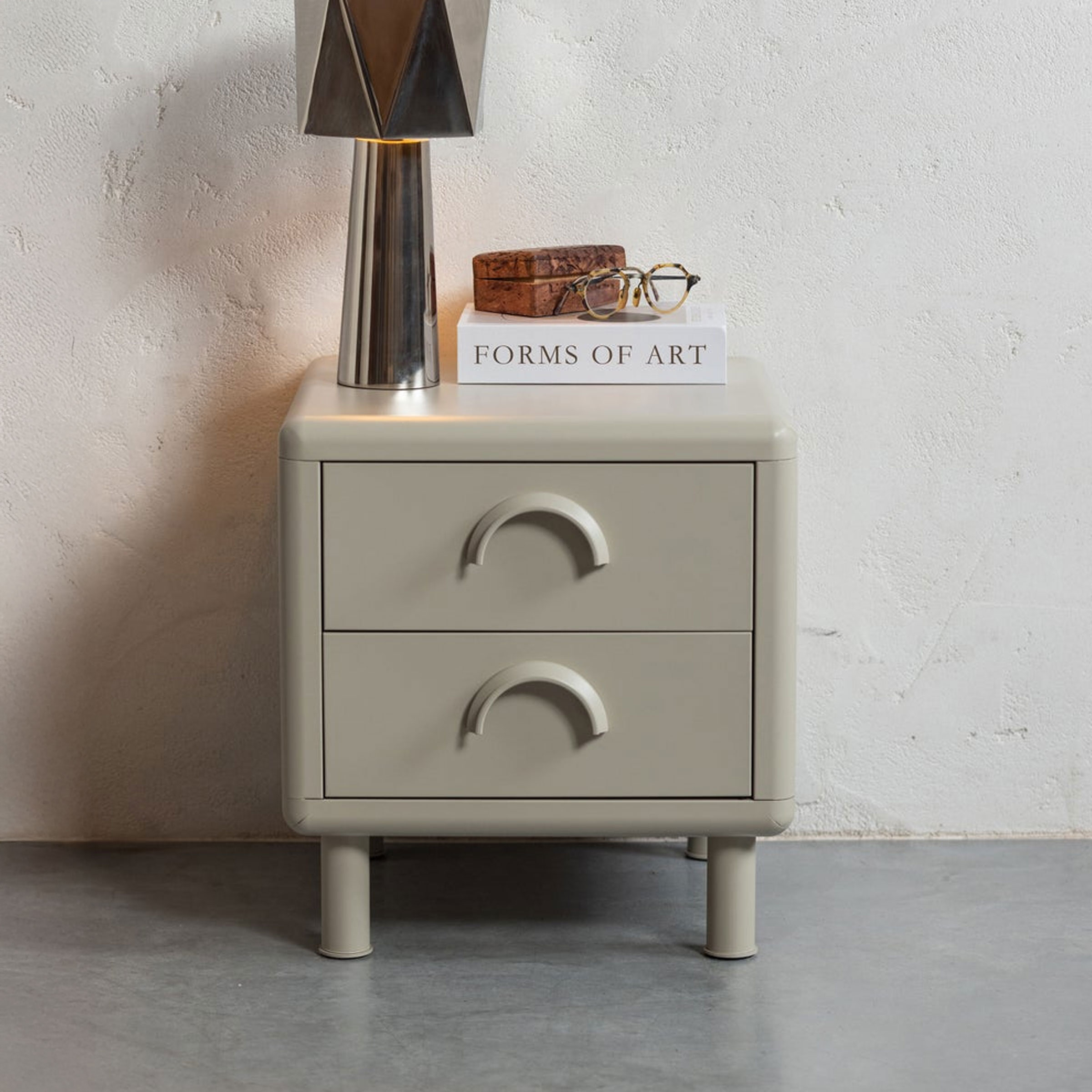 WOOOD Ladekast/Nachtkastje 'Rune' Met 2 laden