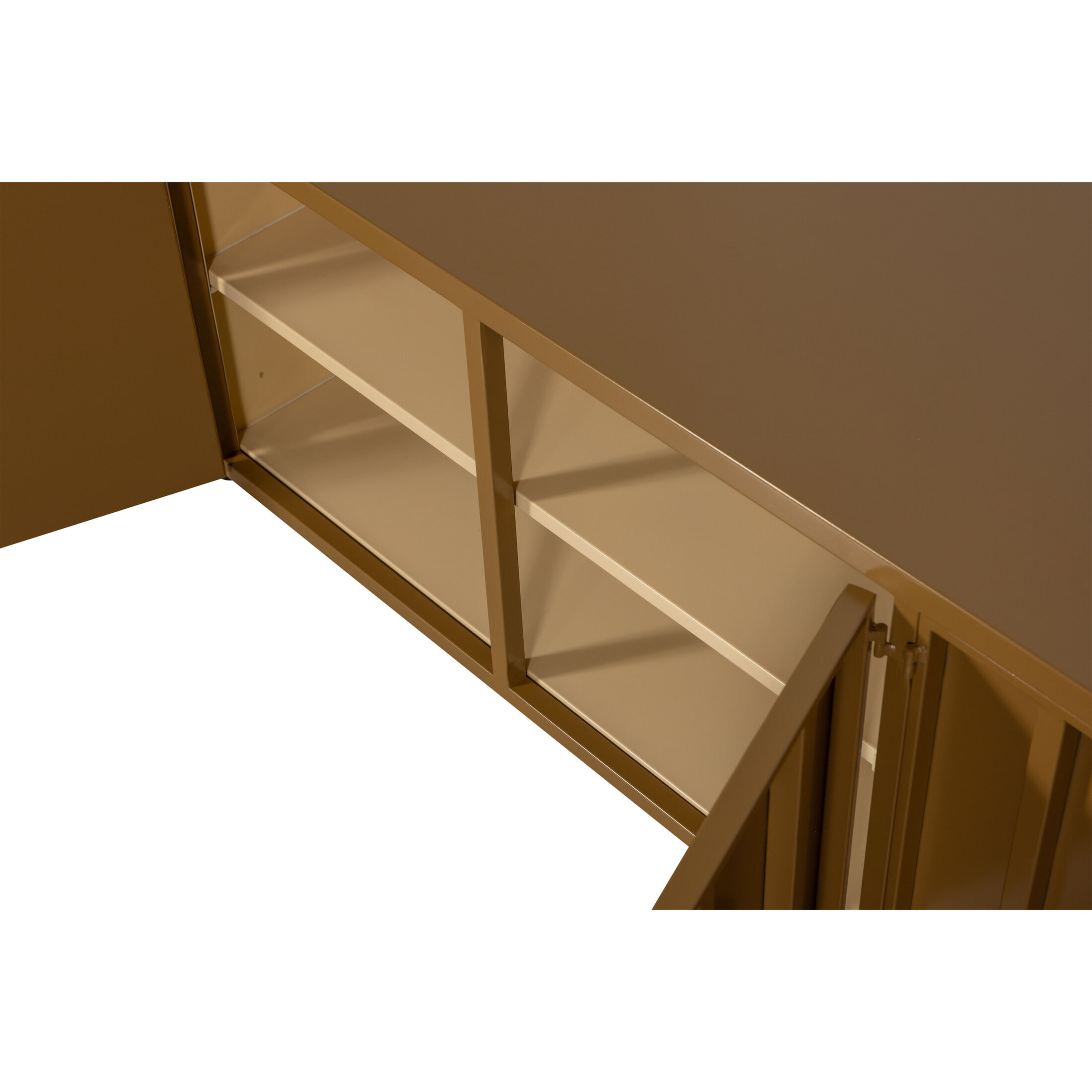 WOOOD TV-meubel 'Level' 160cm, kleur Honing Geel