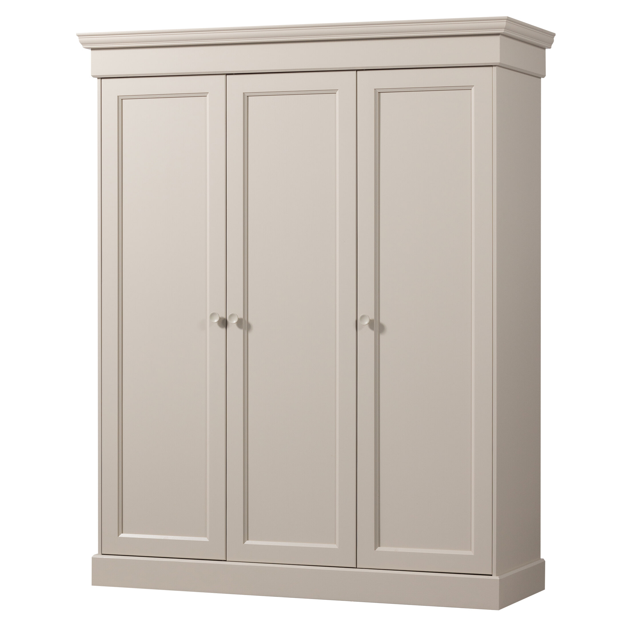 WOOOD Kledingkast 'Olivia' Grenenhout, 212 x 171cm, kleur Dust