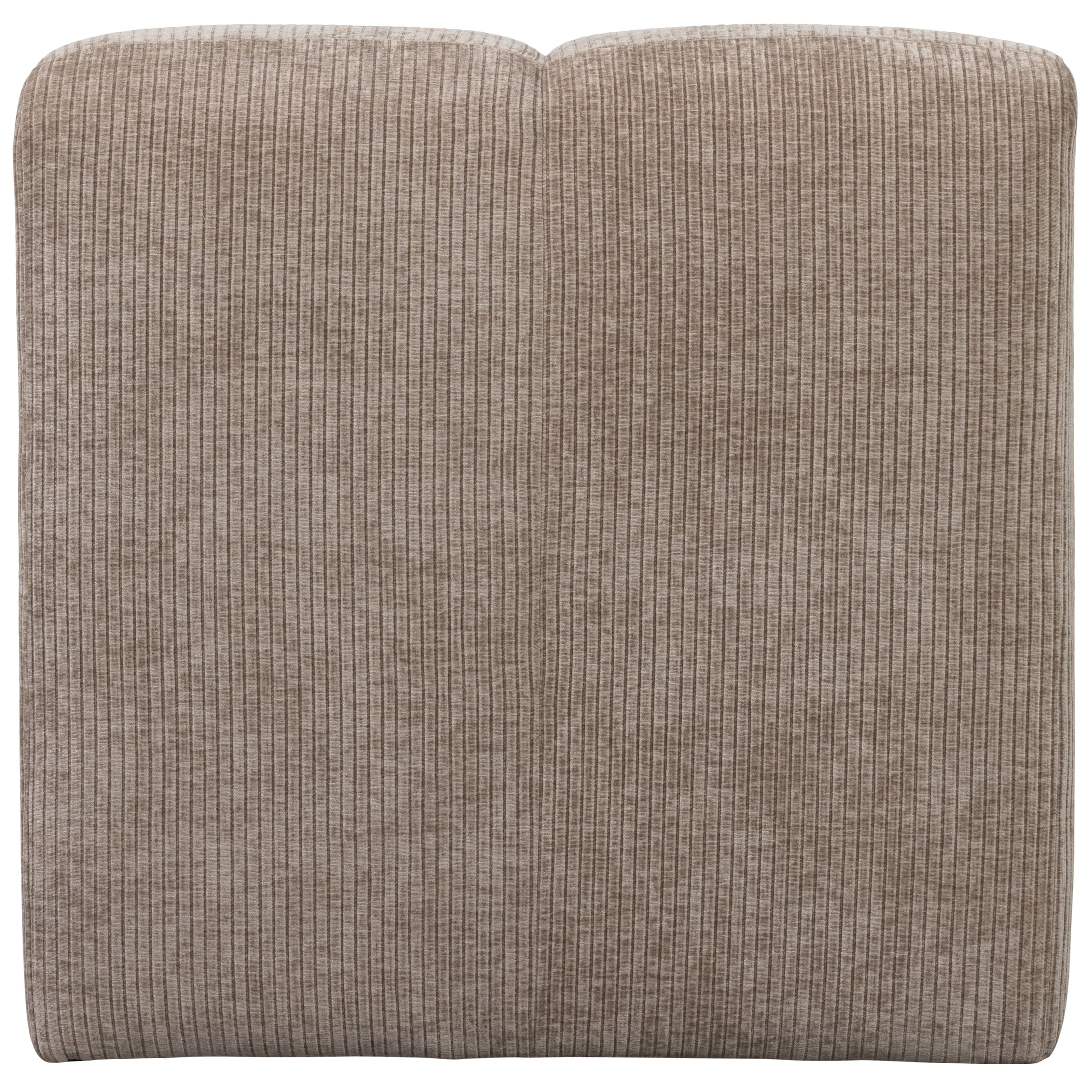 WOOOD Eetkamerbank 'Mojo' Geweven Rib, 84cm, kleur Donker Zand