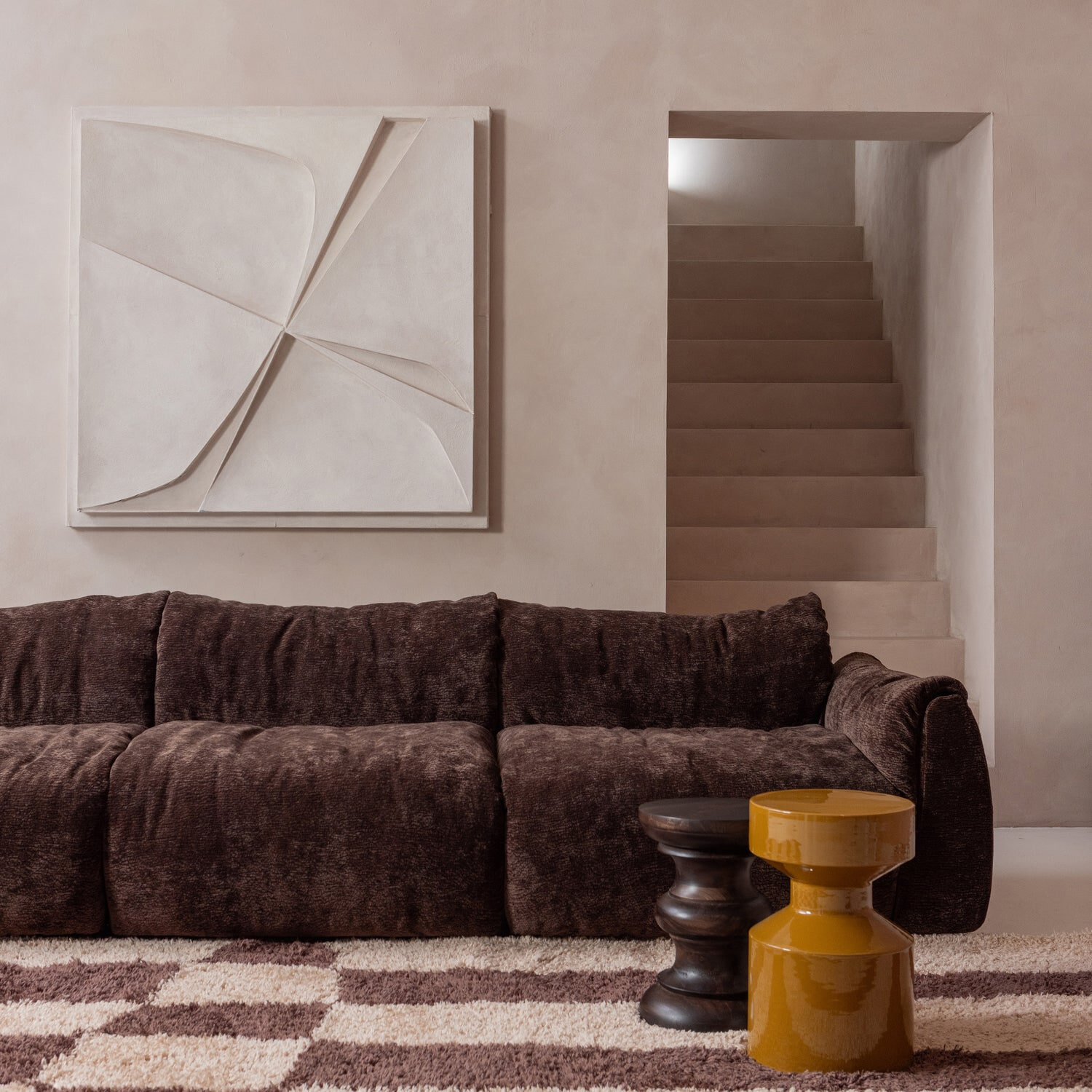 WOOOD Vloerkleed 'Fafa' Wol, 200 x 300cm