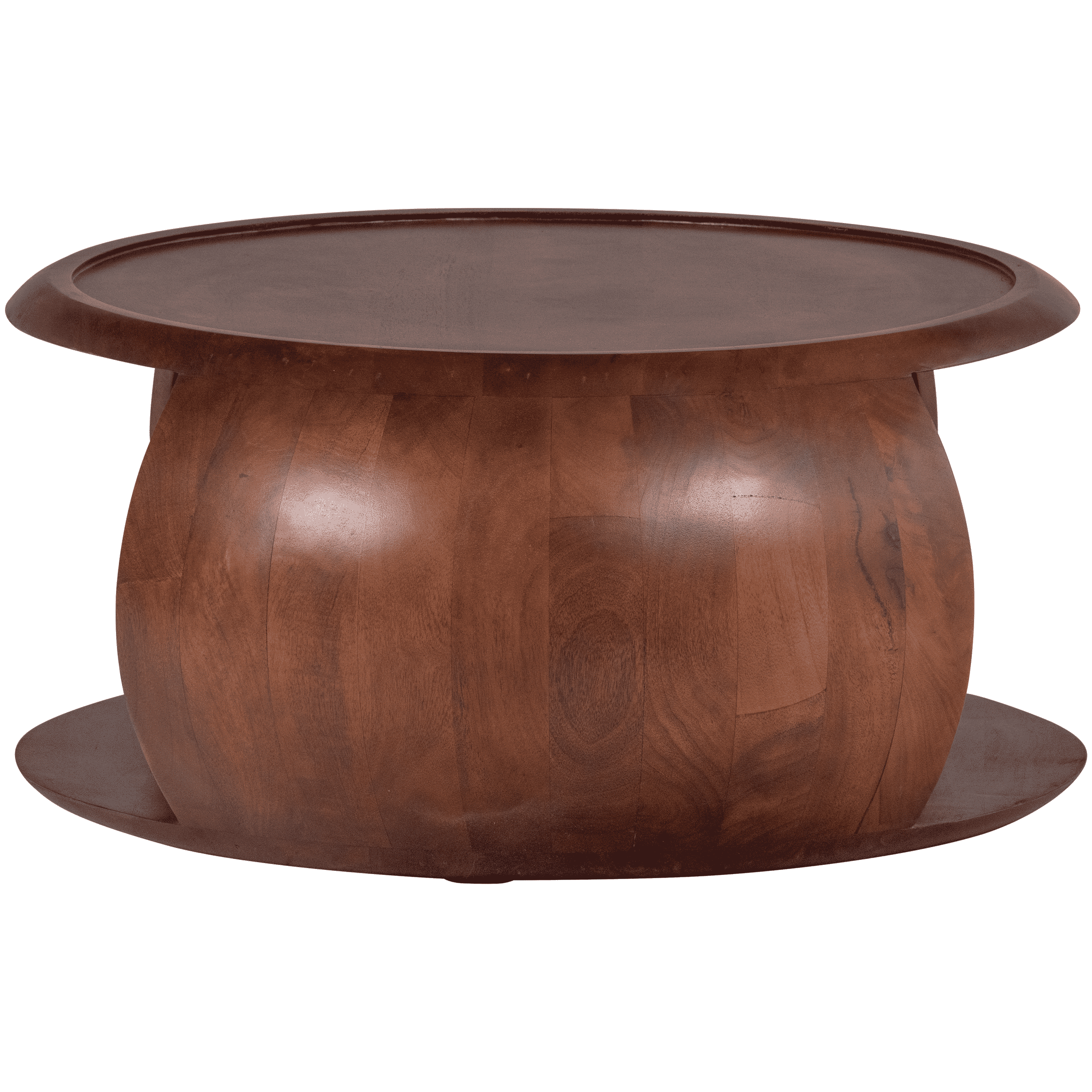 WOOOD Ronde Salontafel 'Cole' Mangohout, 72cm