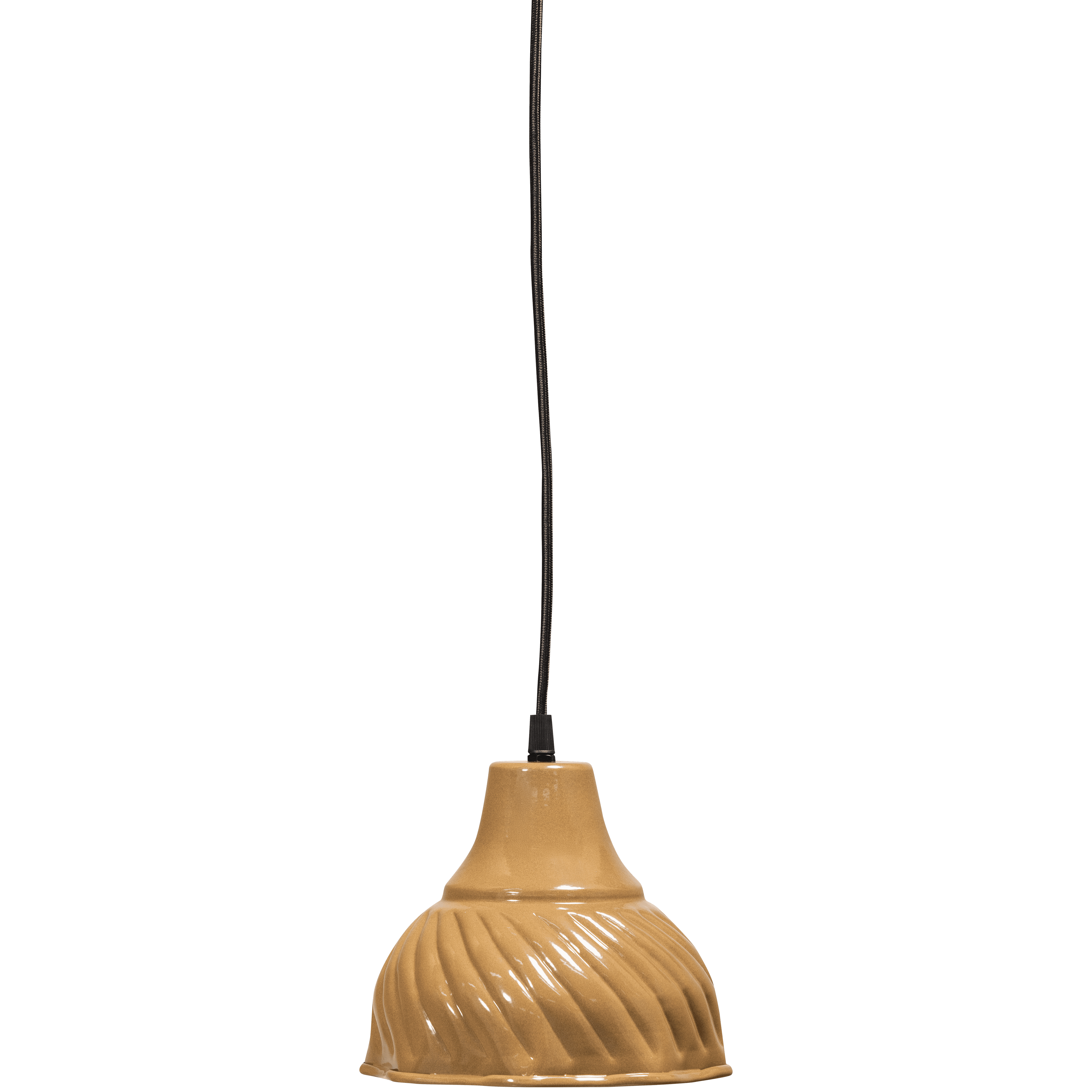 WOOOD Hanglamp Arleso Metaal - Honinggeel