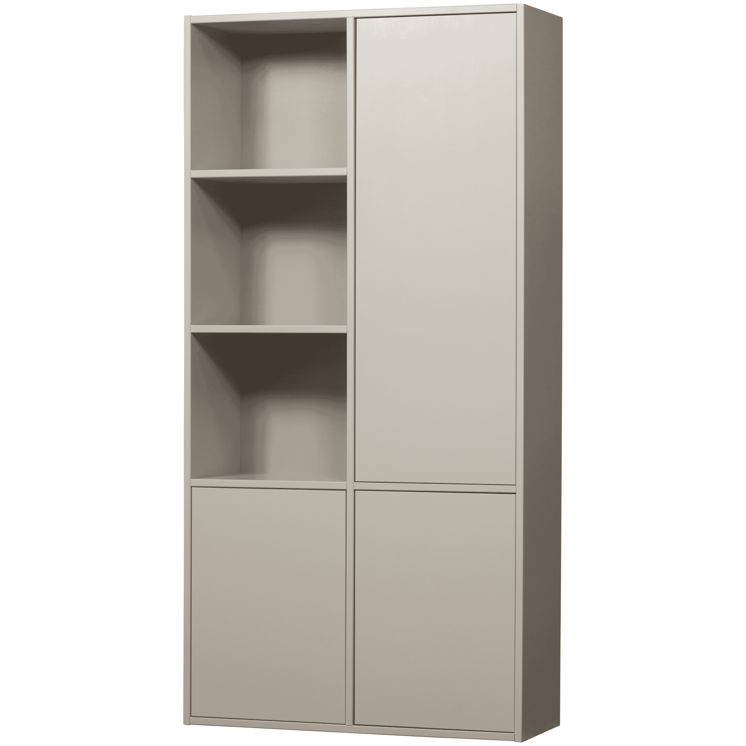WOOOD Opbergkast Meggy Links, 215 x 108cm - Dust