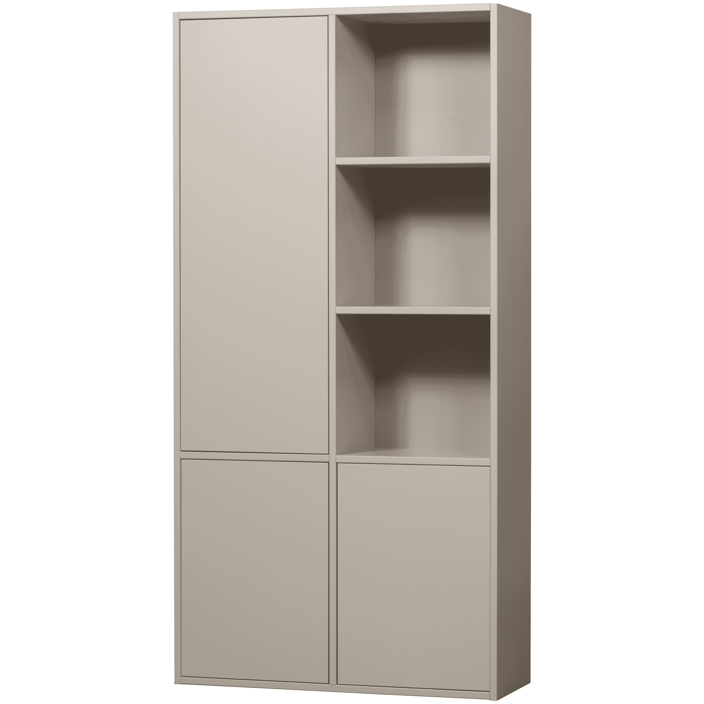 WOOOD Opbergkast Meggy Rechts, 215 x 108cm - Dust