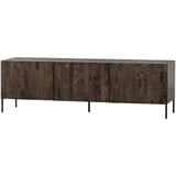 WOOOD TV-meubel 'Bono' Essenhout, 180cm, kleur Bruin