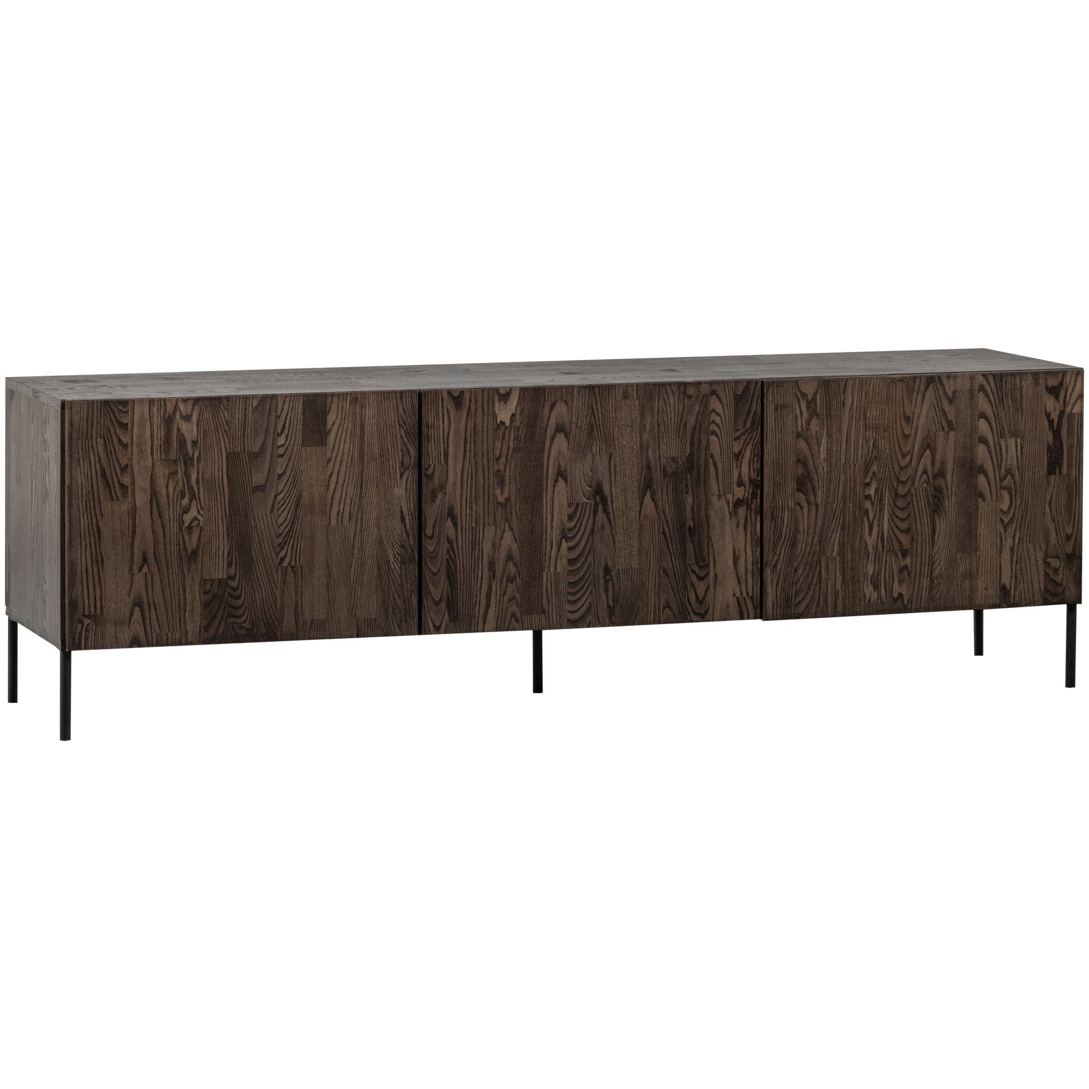 WOOOD TV-meubel 'Bono' Essenhout, 180cm, kleur Bruin