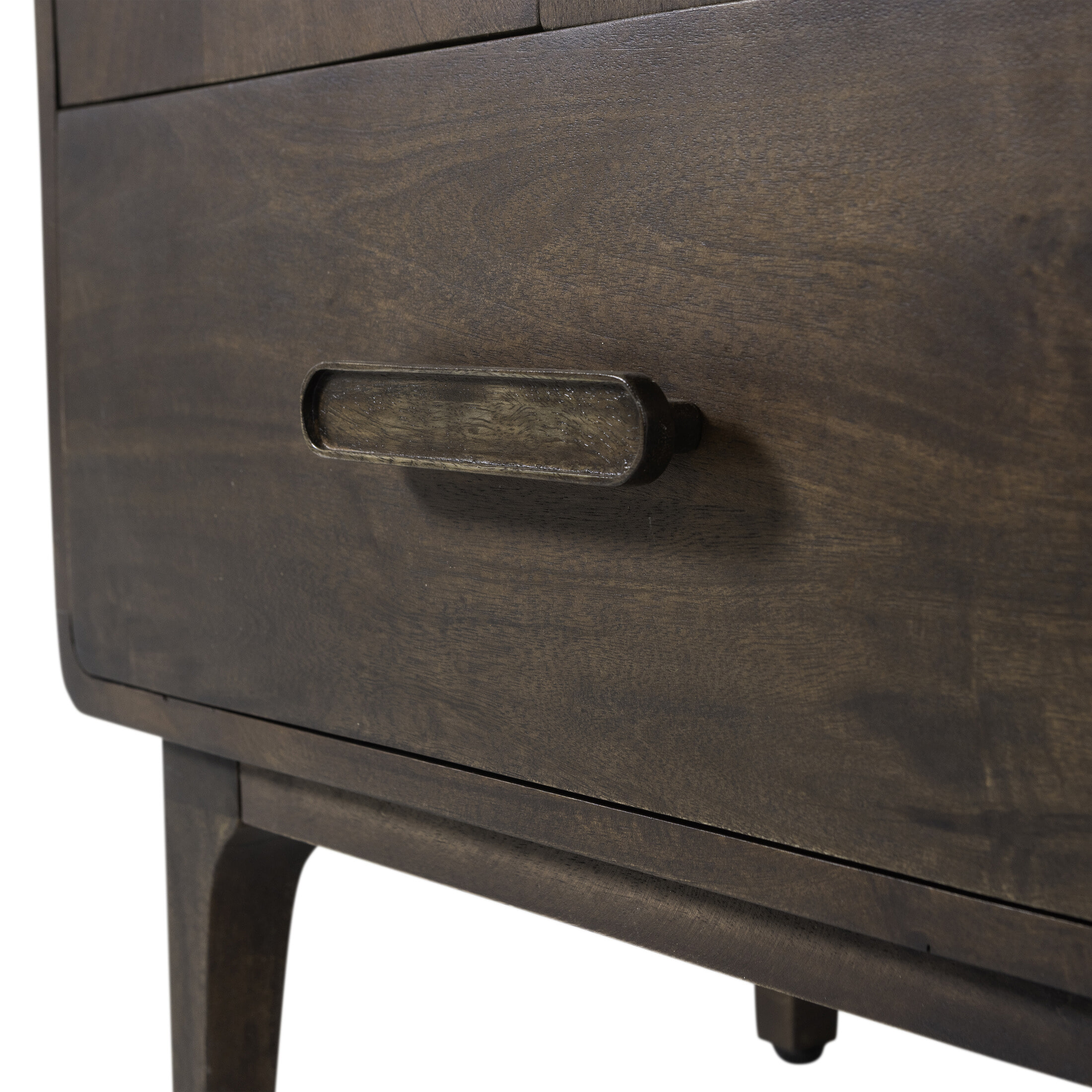 WOOOD Ladekast 'Liya' Mangohout, Met 3 lades