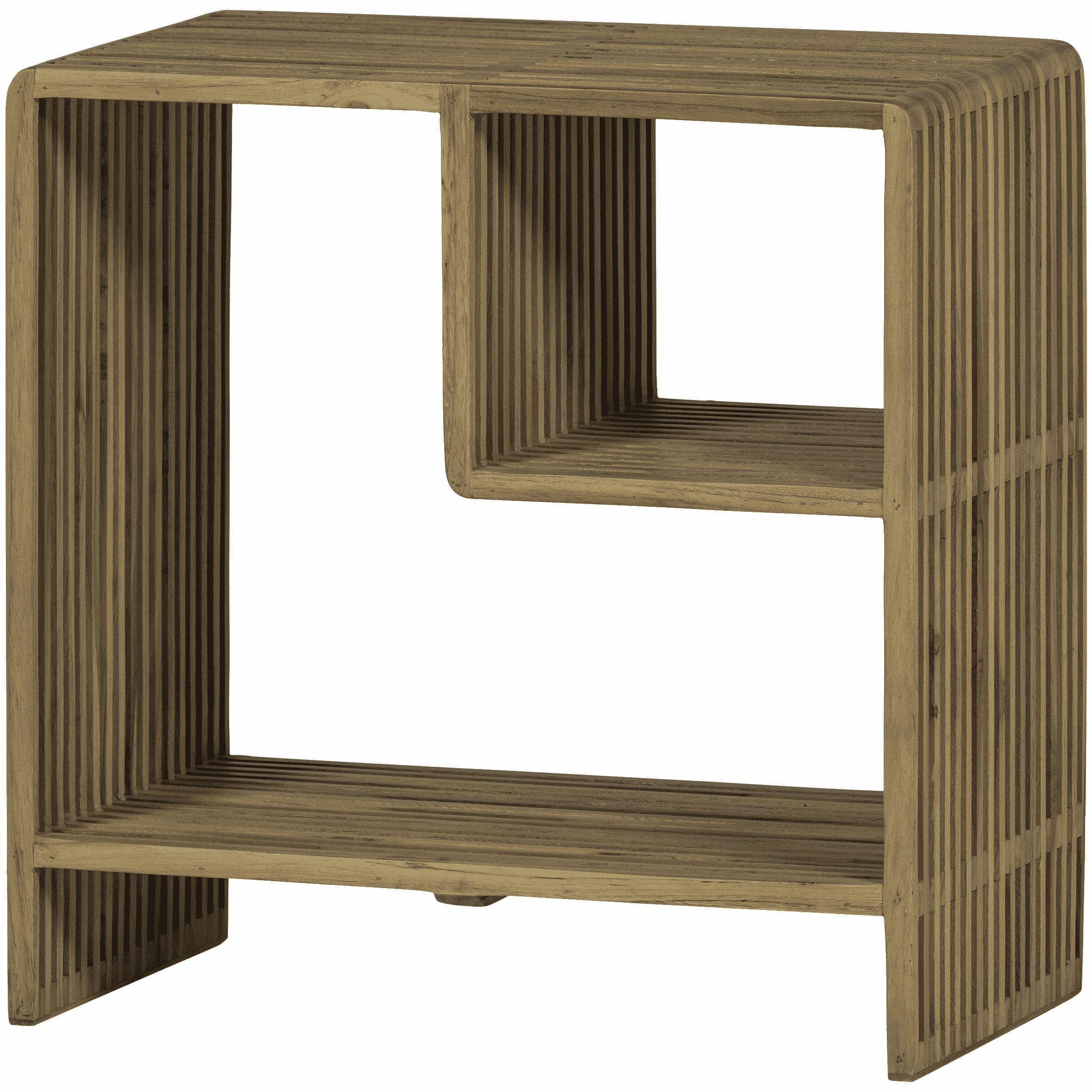 WOOOD Sidetable Jasmijn Teakhout, 55cm - Naturel