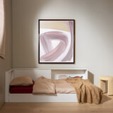 WOOOD Hoekbed 'Carter' Grenenhout, 90 x 200cm, kleur Wit