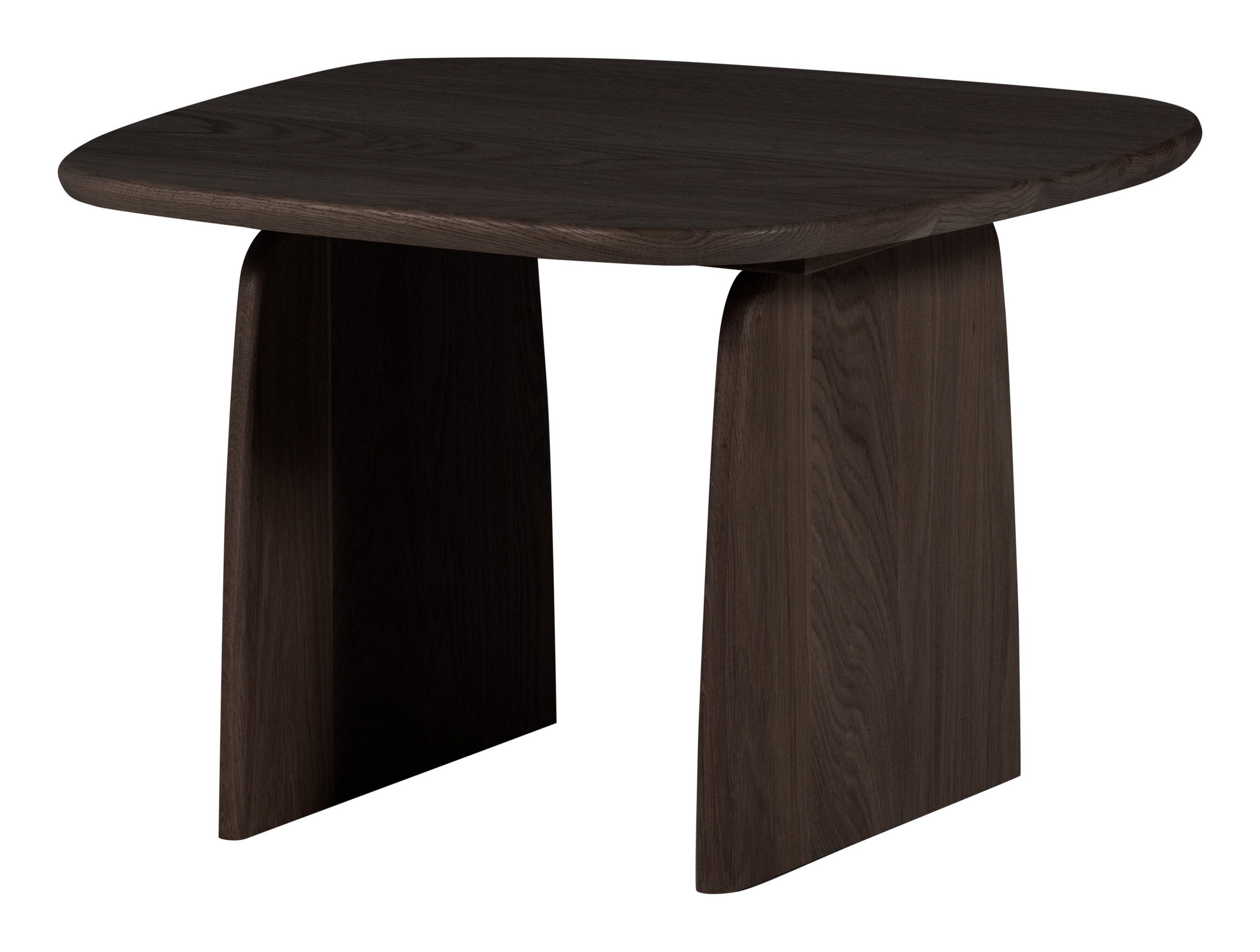 WOOOD Organische Salontafel Tablo Eiken, 60 x 60cm - Mystic Brown
