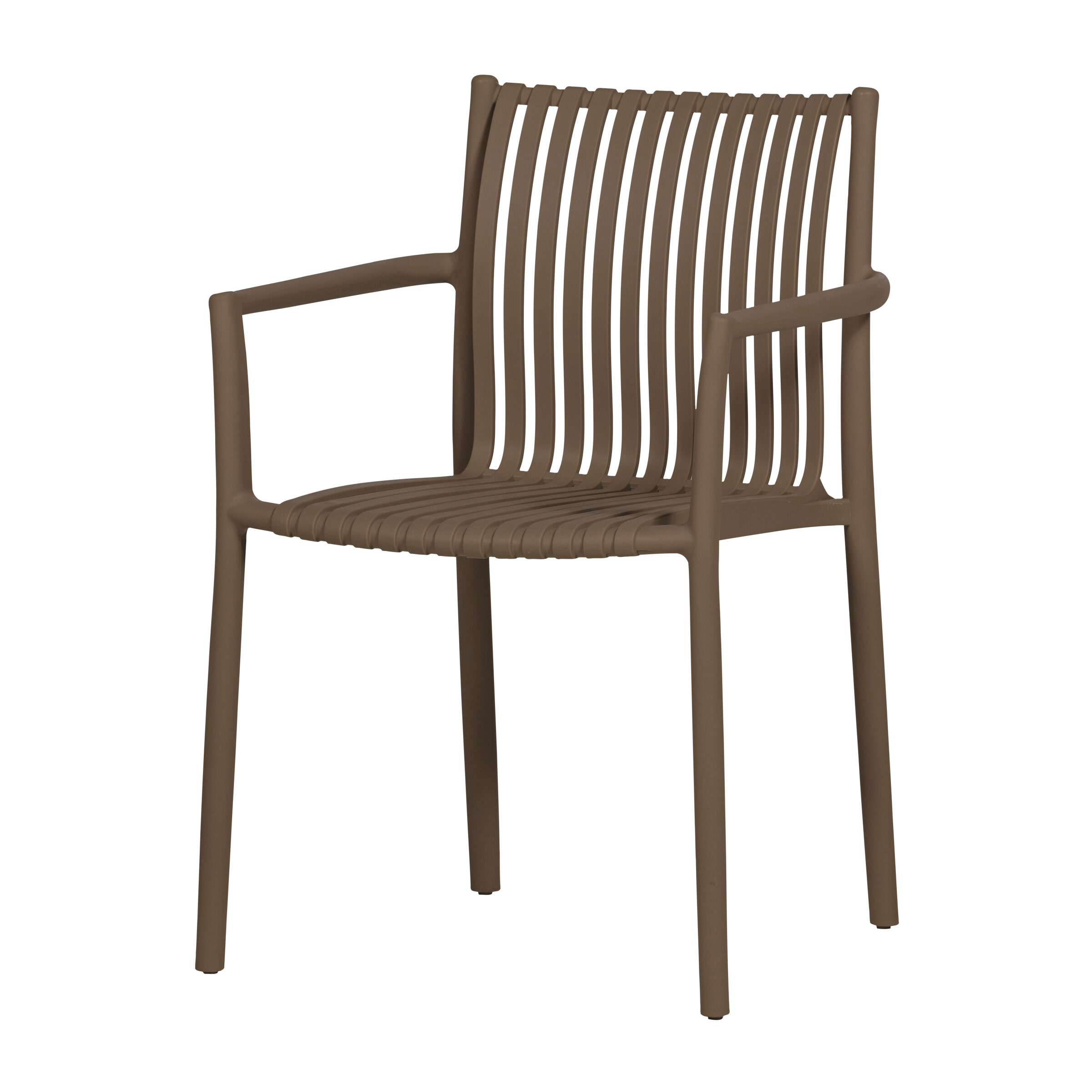 vtwonen Tuinstoel 'Easy Going' All Weather, kleur Middenbruin