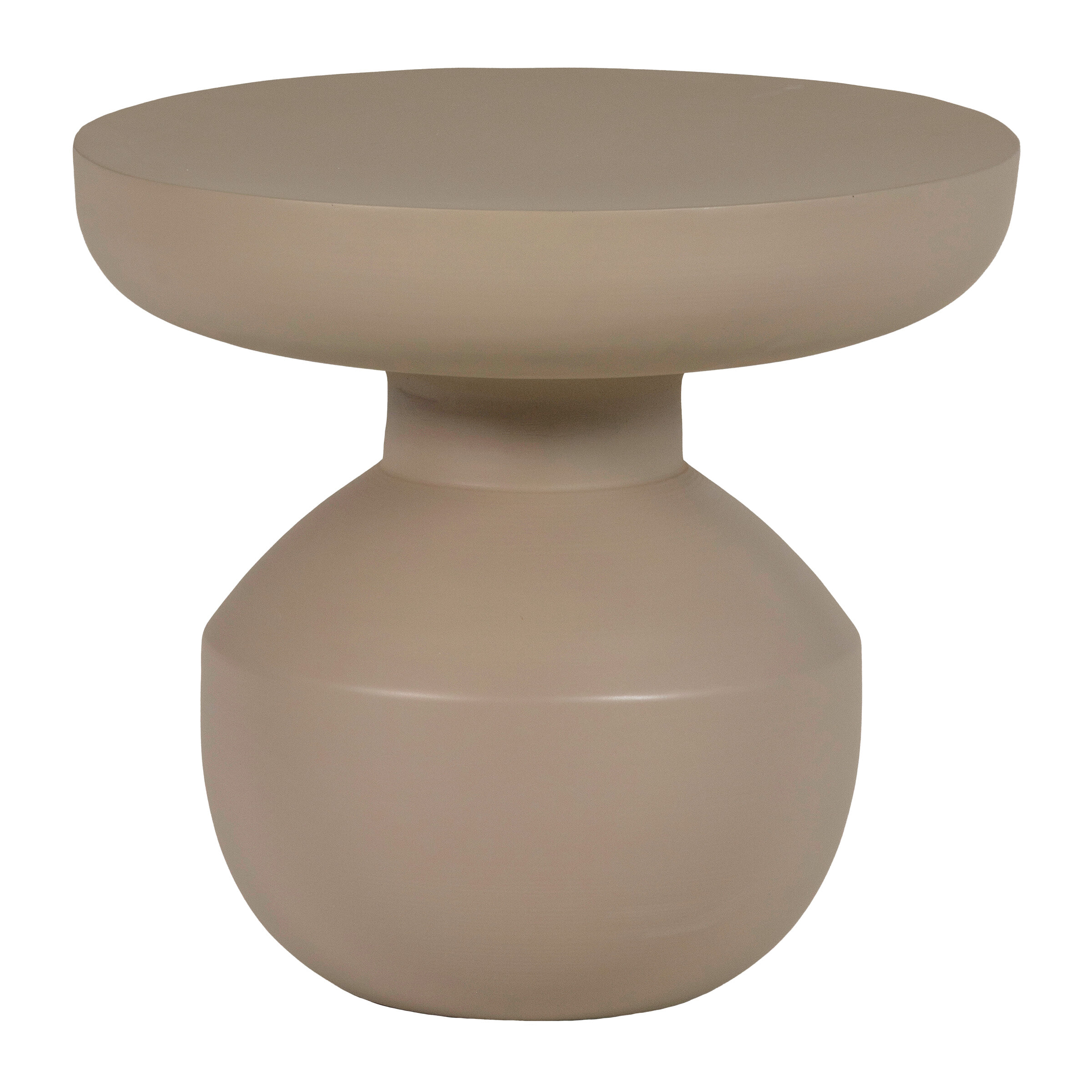 WOOOD Ronde Bijzettafel Bova 45cm - Bruin