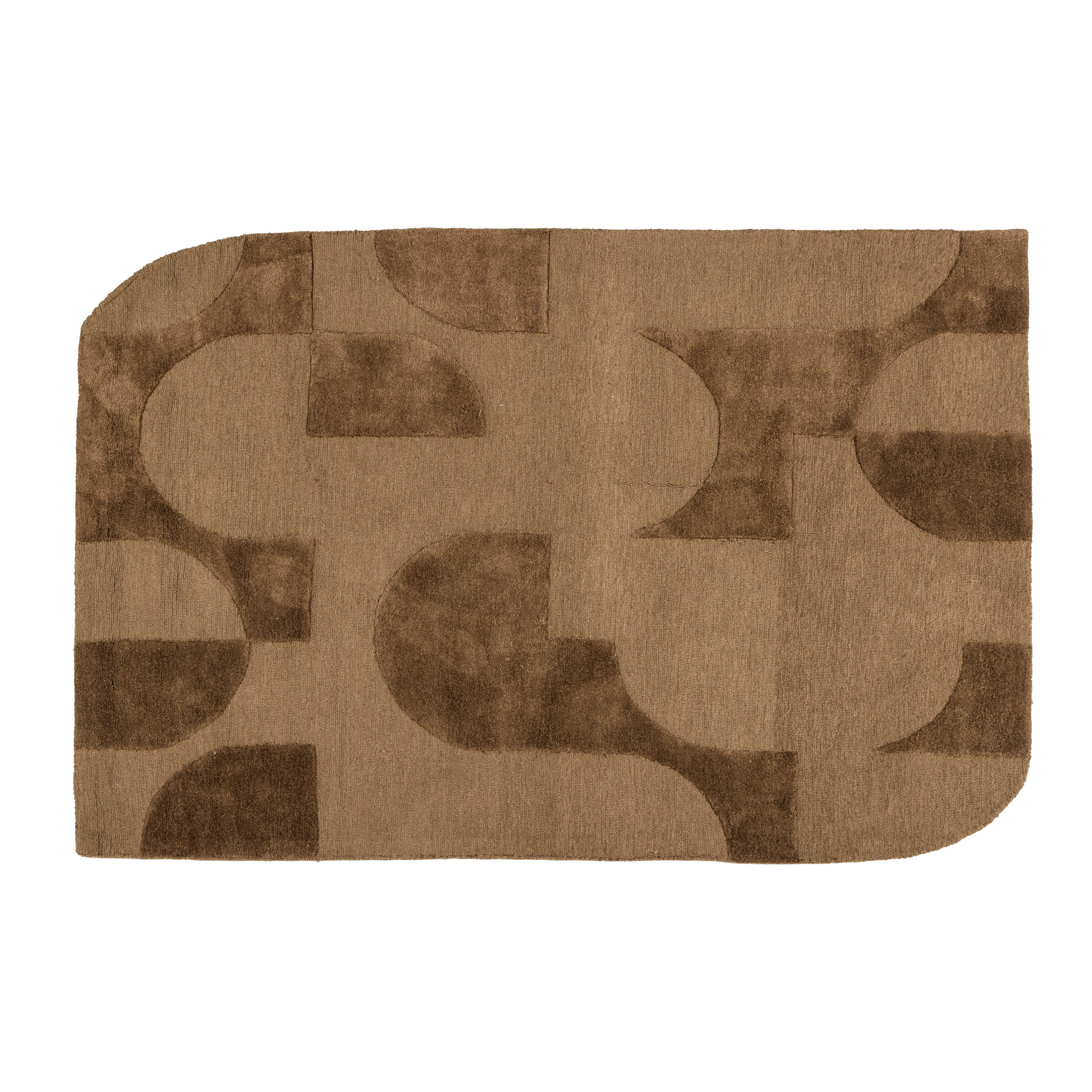 WOOOD Vloerkleed 'Livo' Wolmix, 170x 240cm