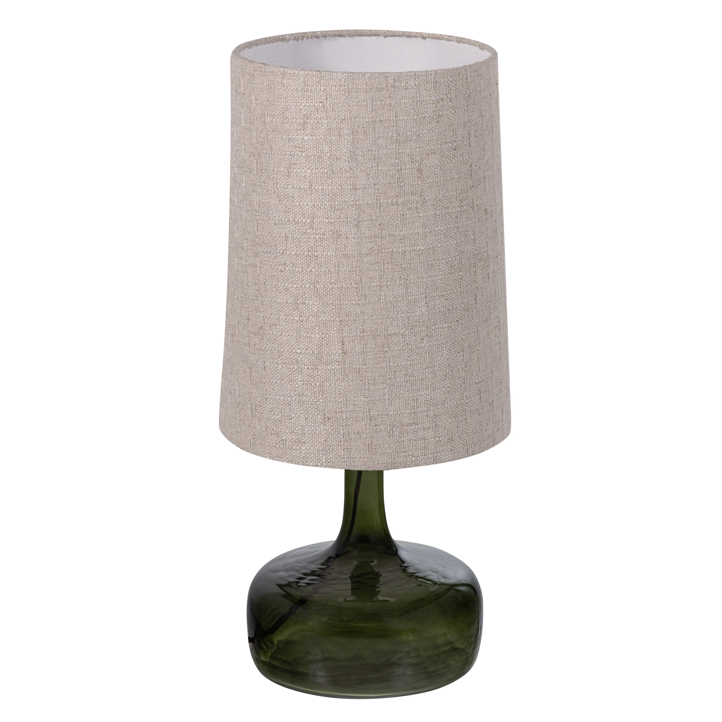 WOOOD Tafellamp 'Luma' 60cm, kleur Naturel/Groen