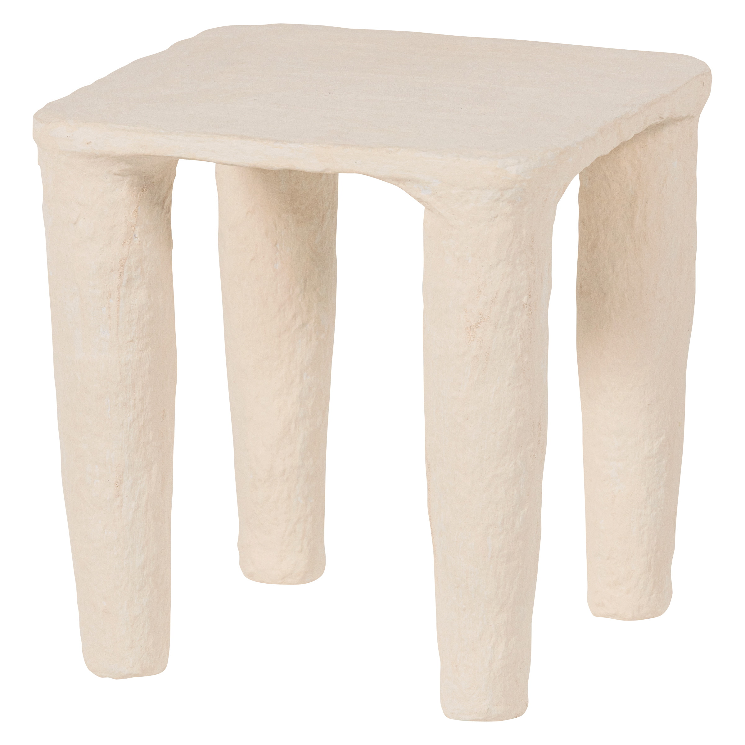 WOOOD Bijzettafel Vion 40cm - Off White - Vierkant