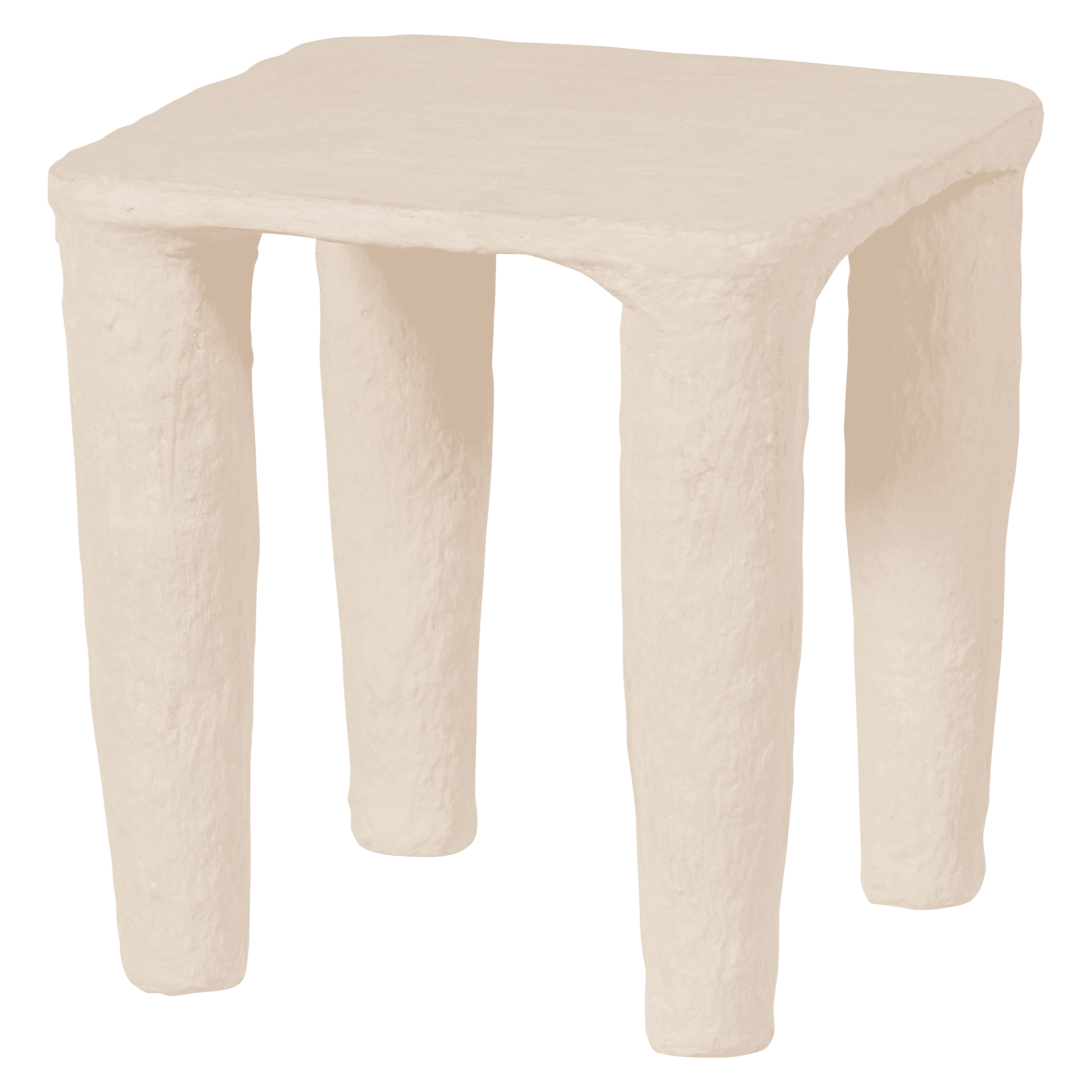 WOOOD Bijzettafel Vion 40cm - Off White - Vierkant