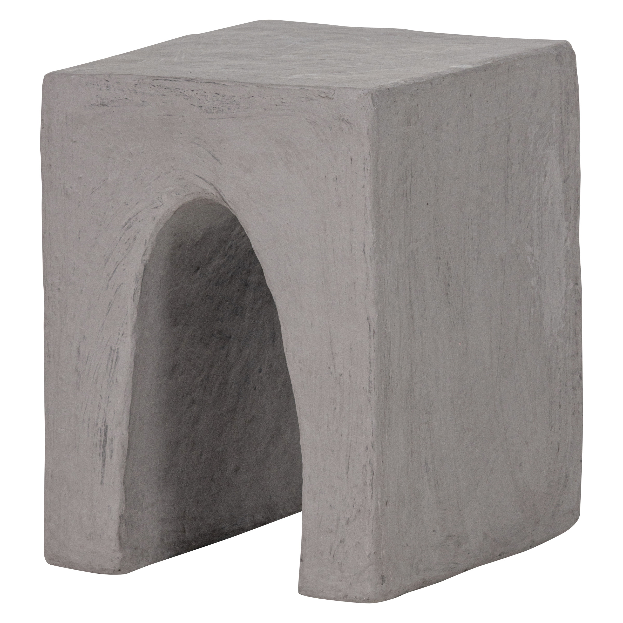 WOOOD Bijzettafel Tovi 45cm - Grijs - Vierkant