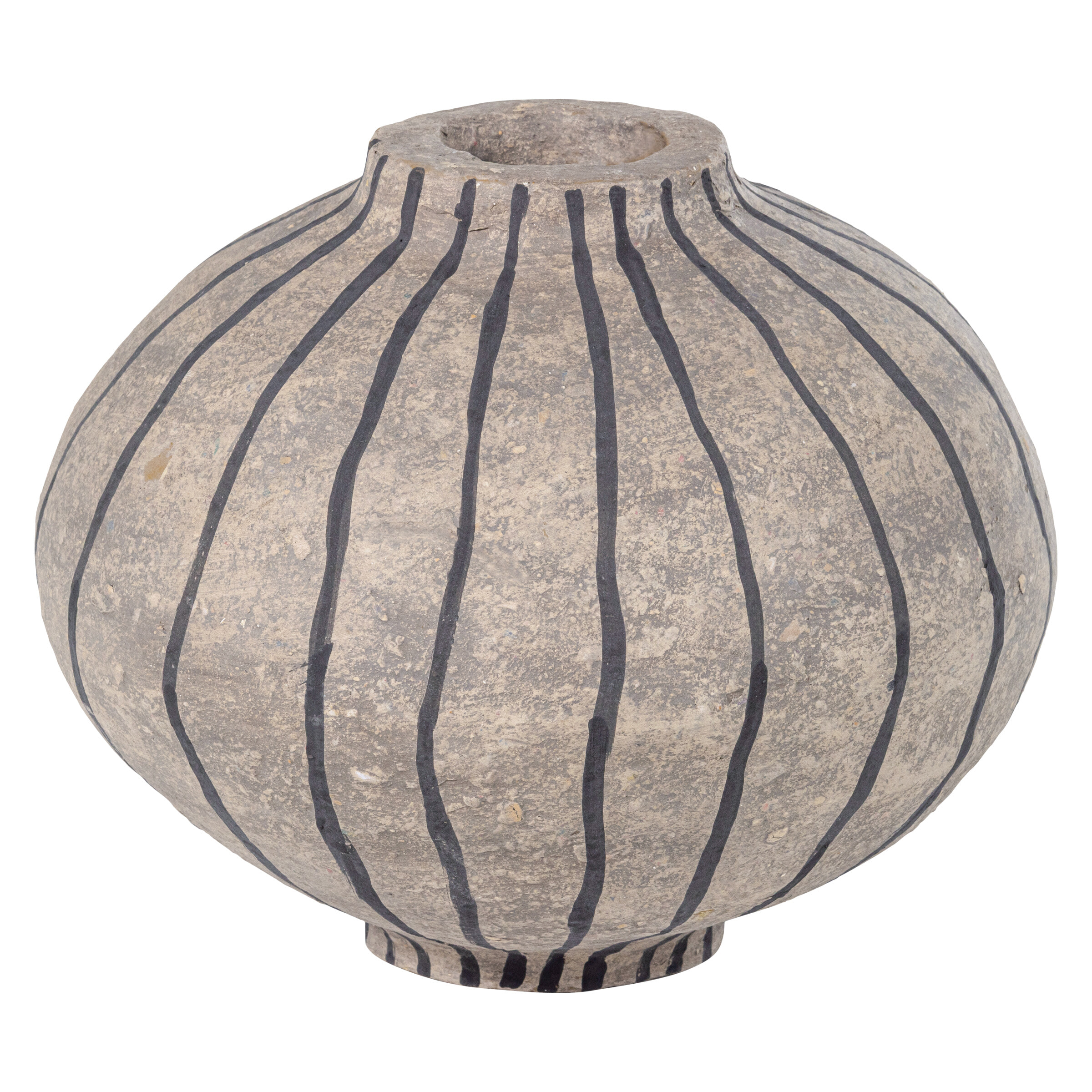 WOOOD Vaas Karo, 35cm - Zand