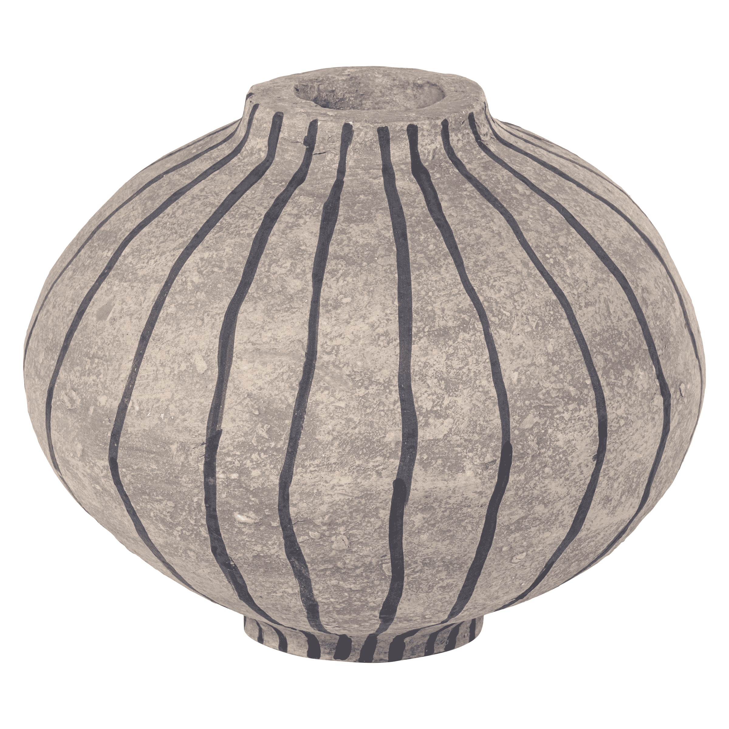 WOOOD Vaas Karo, 35cm - Zand